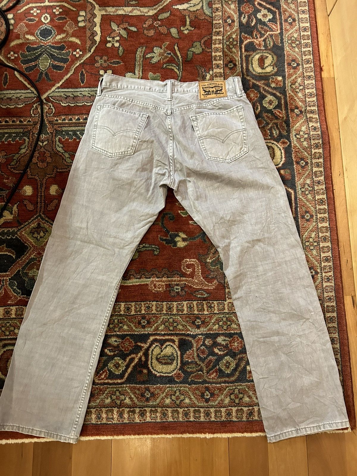 Levi's × Levi's Vintage Clothing Vintage Light Grey Levi’s 514 Size US 34 / EU 50 - 2 Thumbnail