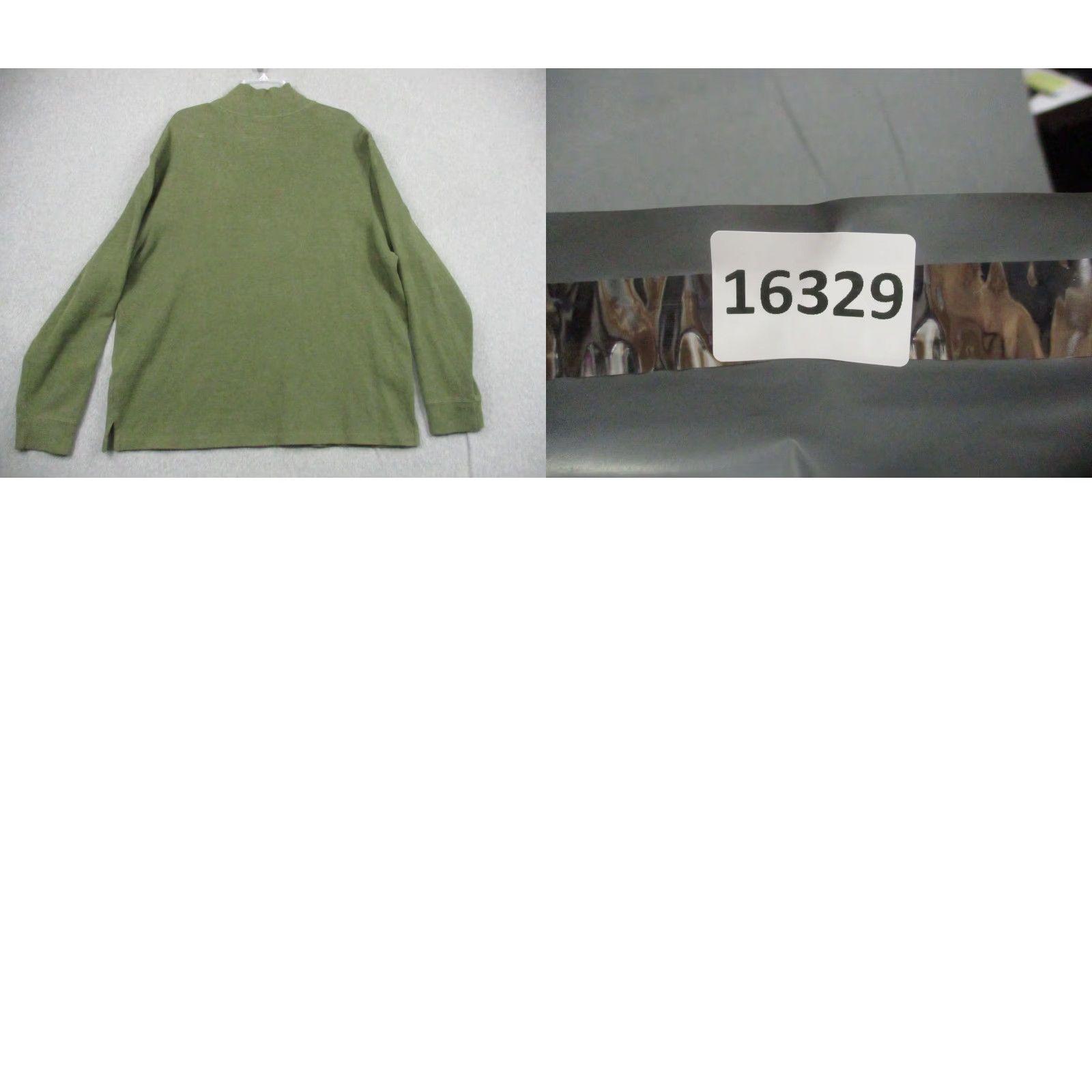 Polo Ralph Lauren Polo Ralph Lauren Mens Sweater Pullover 2XL Green Half Zip Mock Neck Pony Logo Knit Cotton, 1/2 Zip, Heavyweight, All Seasons, Classic Preppy,Mens Size US XXL / EU 58 / 5 - 8 Thumbnail