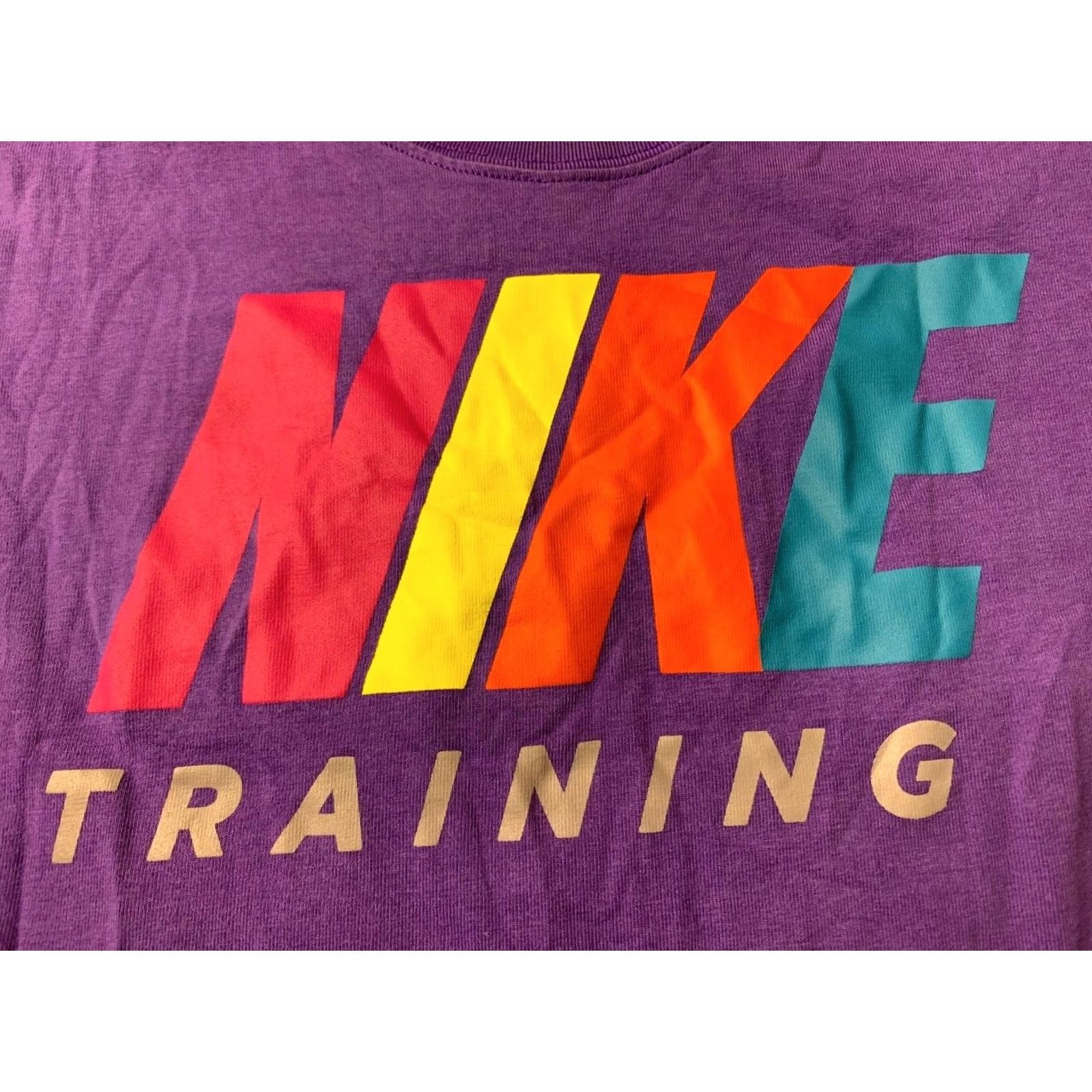 Nike NIKE Dri-FIT ORIGINAL RUN RUNNING WOMEN SHIRT M Violet Jersey Short Sleeve T-Shirt 2010 Womens Size M / US 6-8 / IT 42-44 - 3 Thumbnail