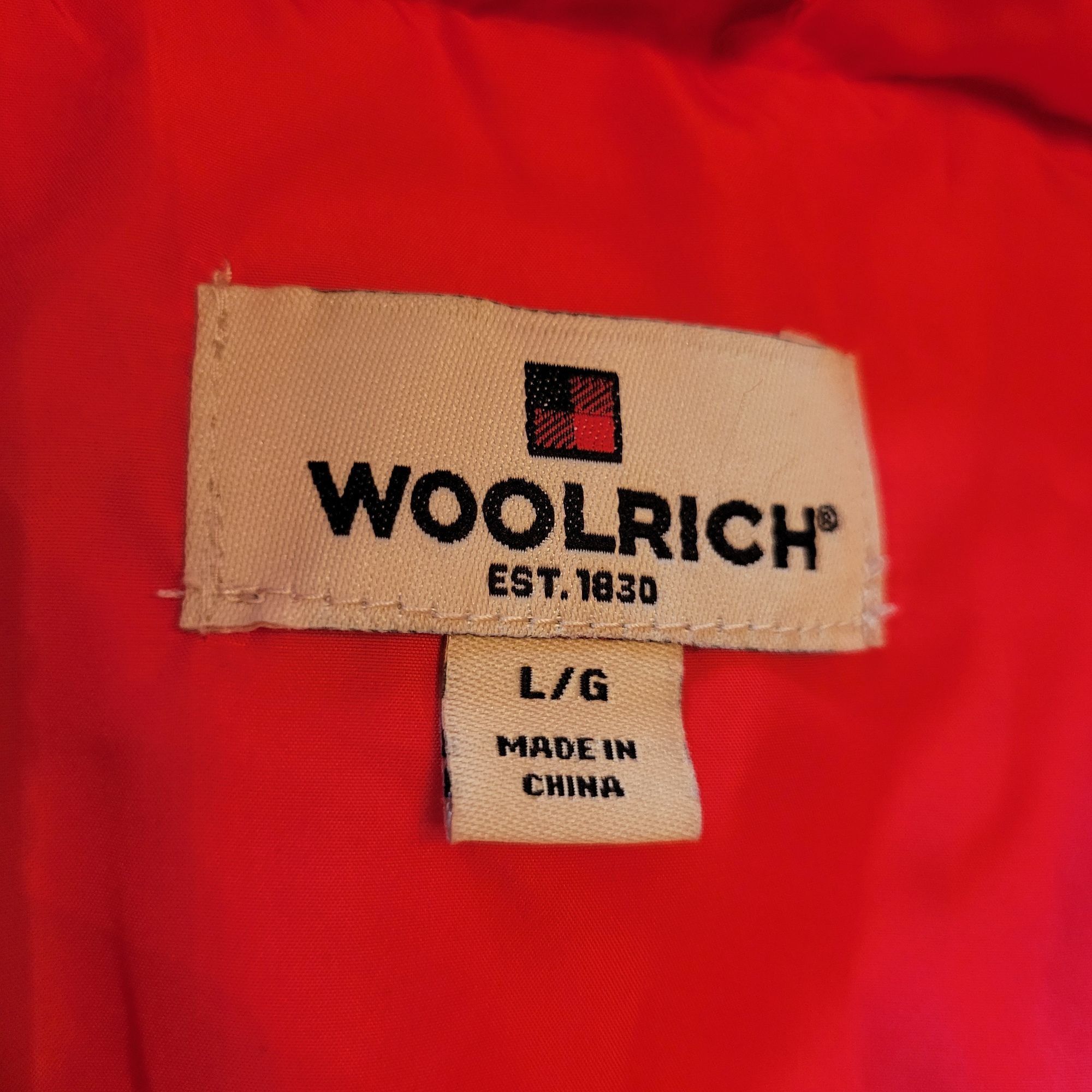 Woolrich Woolen Mills Woolrich L Poppy Red Quilted Puffer Down Vest Winter Layerin Size L / US 10 / IT 46 - 3 Thumbnail