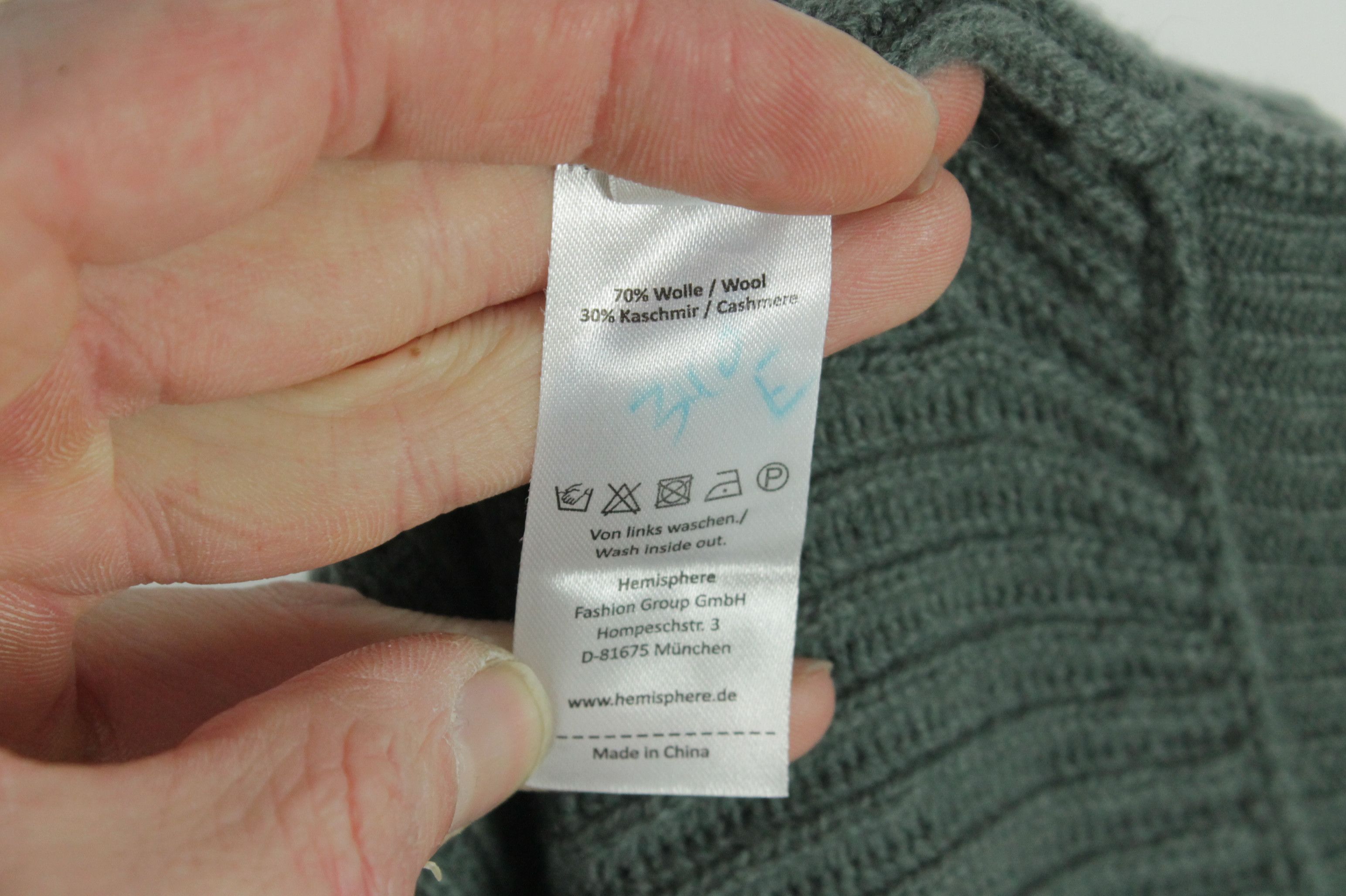 Other Hemisphere Cashmere/Wool Knit Cardigan Poncho Size L / US 10 / IT 46 - 8 Thumbnail
