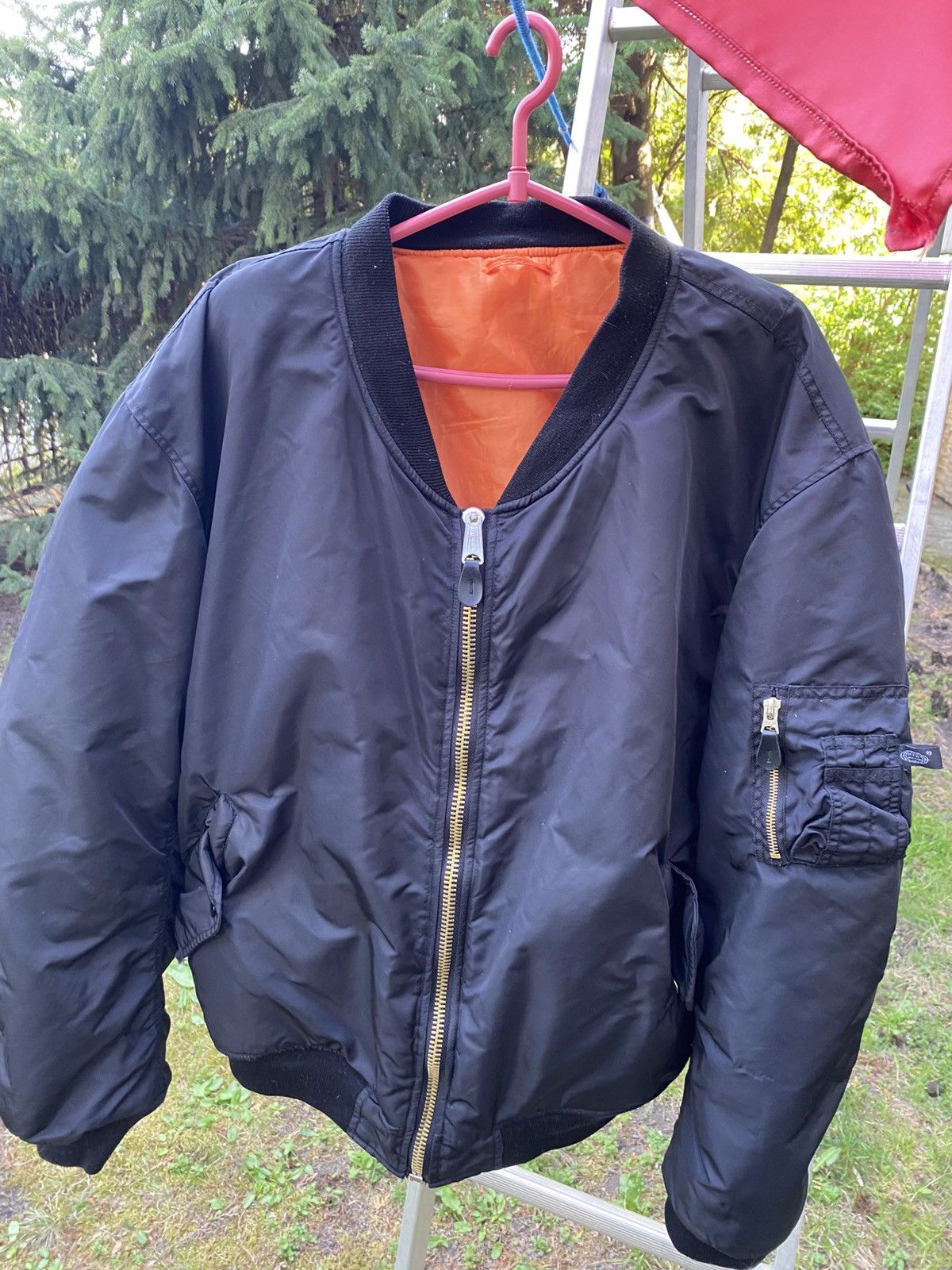 Vintage Boxy Security bomber vetements wannabe Size US XL / EU 56 / 4 - 1 Thumbnail