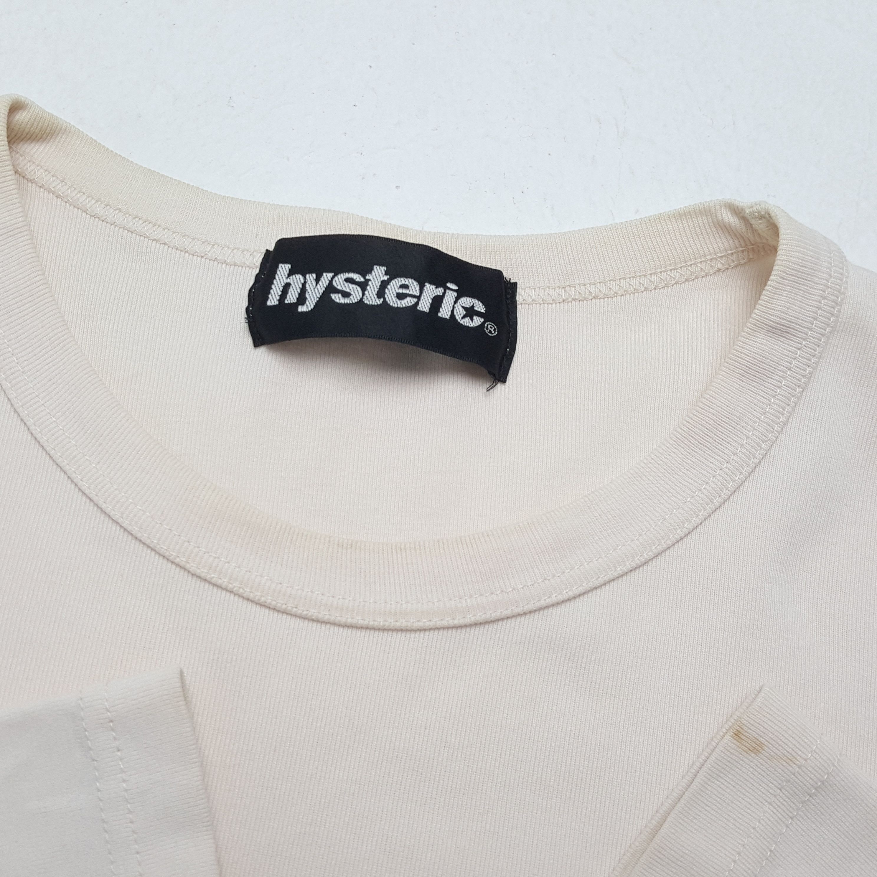 Hysteric Glamour × Japanese Brand × Vintage HYSTERIC GLAMOUR Japanese Brand Streetwear LongSleeve Tshirt Size S / US 4 / IT 40 - 8 Thumbnail