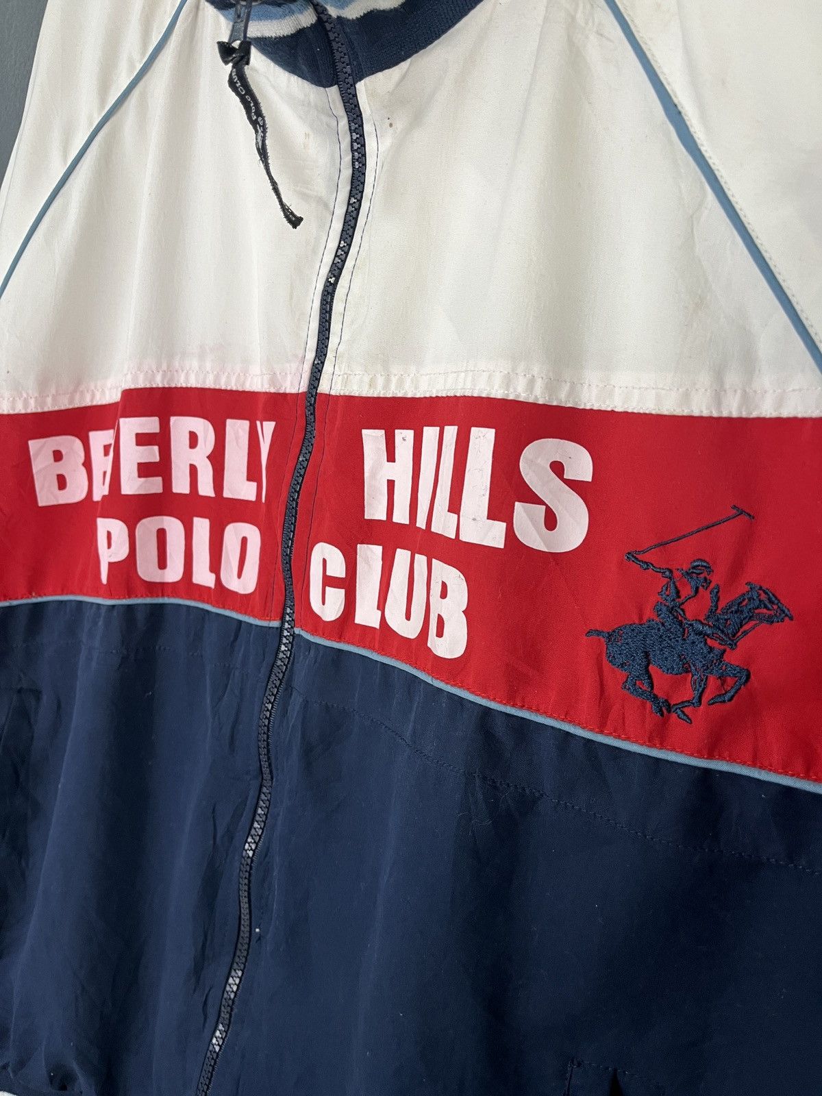 Beverly Hills Polo Club BHPC Oversized Windbreaker Jacket Size US XL / EU 56 / 4 - 6 Thumbnail
