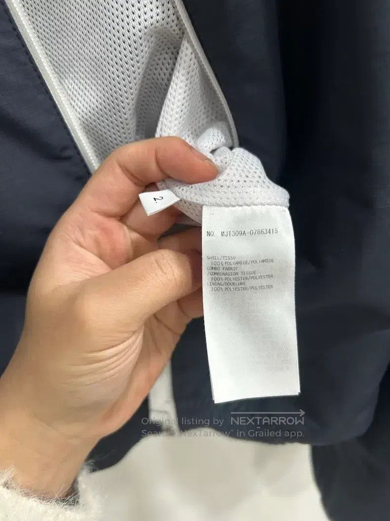 Thom Browne Thom Browne Windproof Top with Ribbed Cuffs, Navy Blue Size US M / EU 48-50 / 2 - 5 Thumbnail