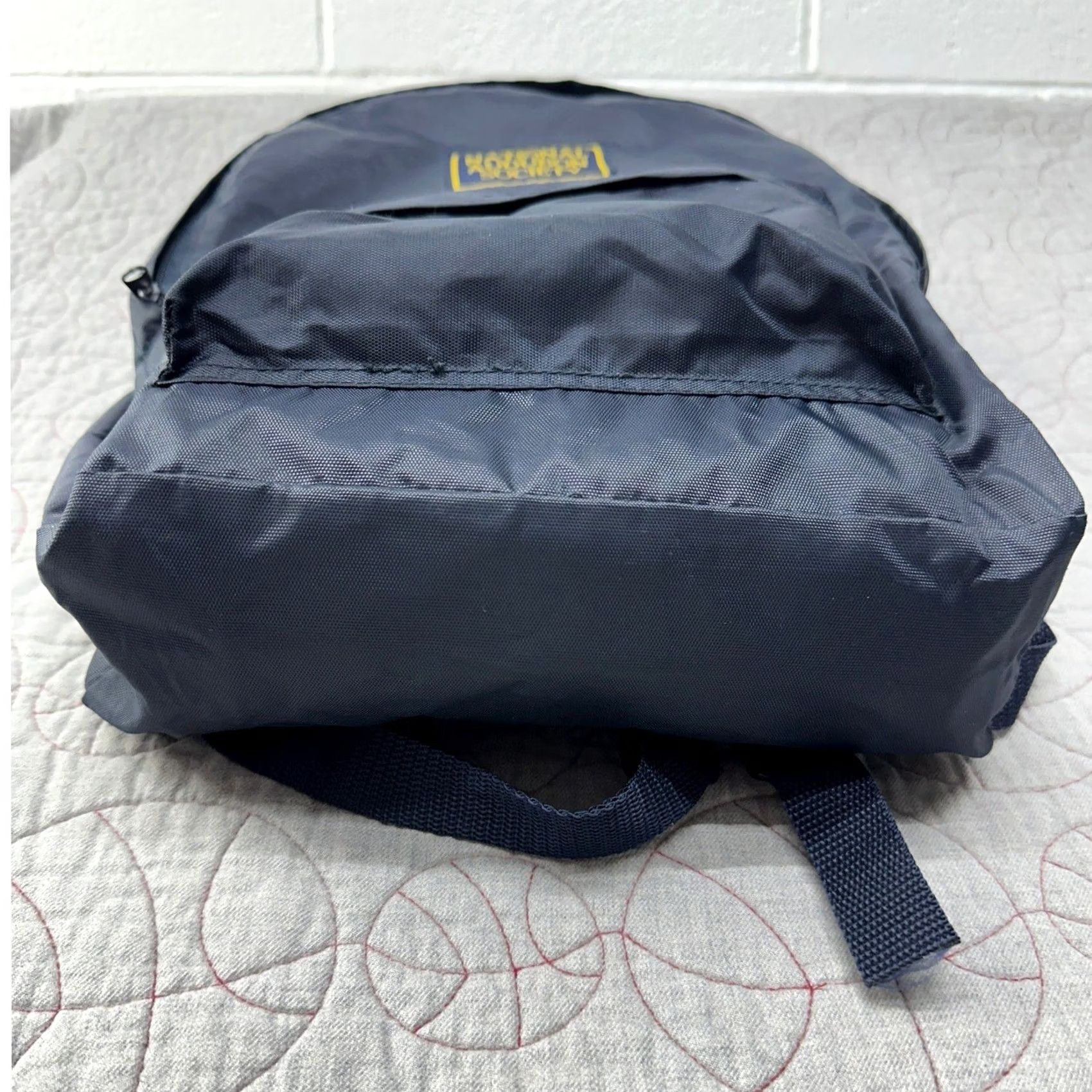 Logo 7 National Audubon Society Backpack Navy Blue Lightweight Nylon Patch Logo Size ONE SIZE - 5 Thumbnail