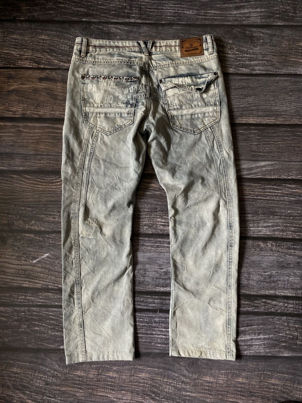 Other Jeansnet Japanese denim pants 2008 y2k Size US 34 / EU 50 - 6 Thumbnail