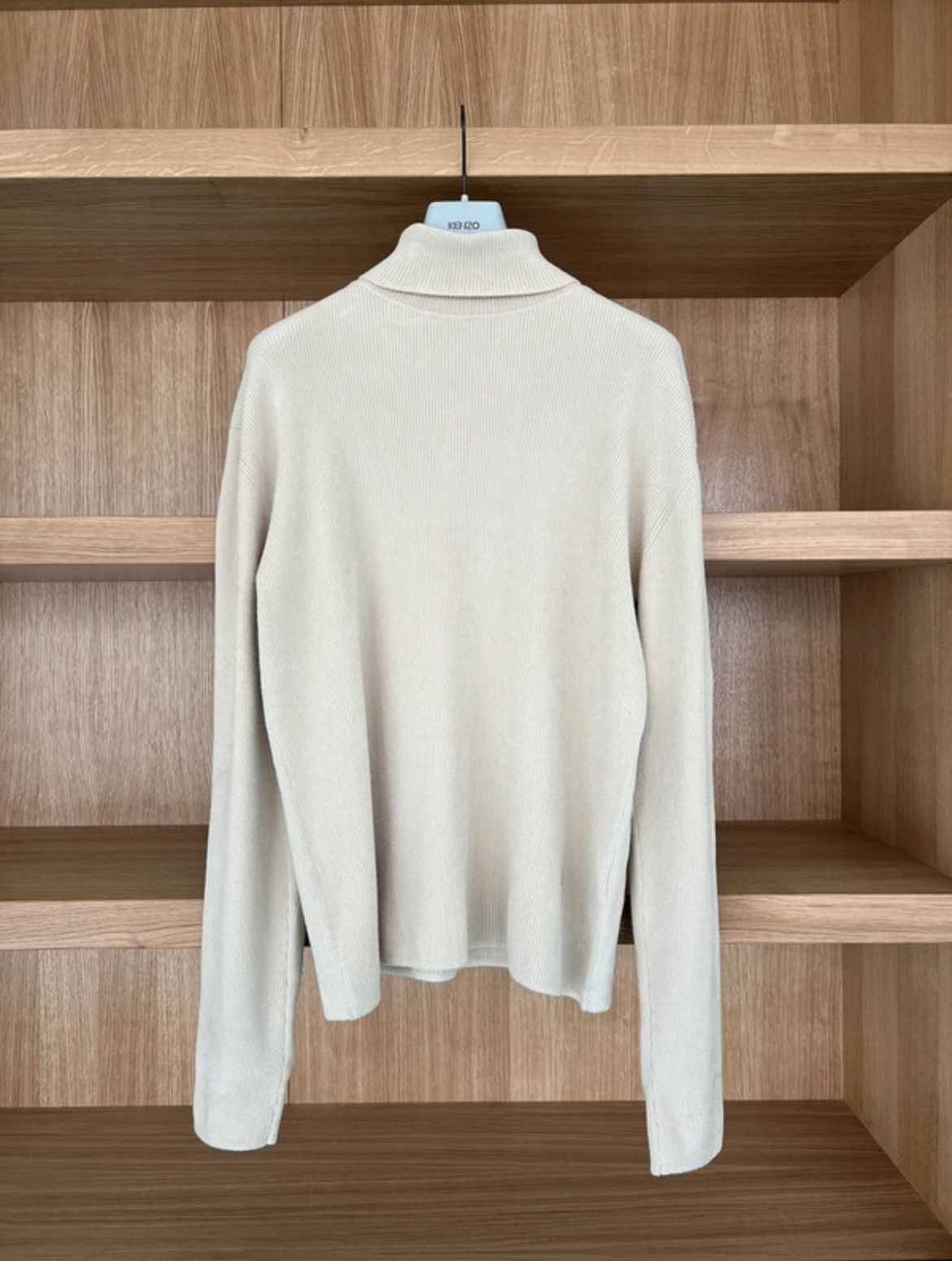 Dior DIOR Homme Off-White Turtleneck Sweater - BNWT - Size XL Size US XL / EU 56 / 4 - 1 Thumbnail