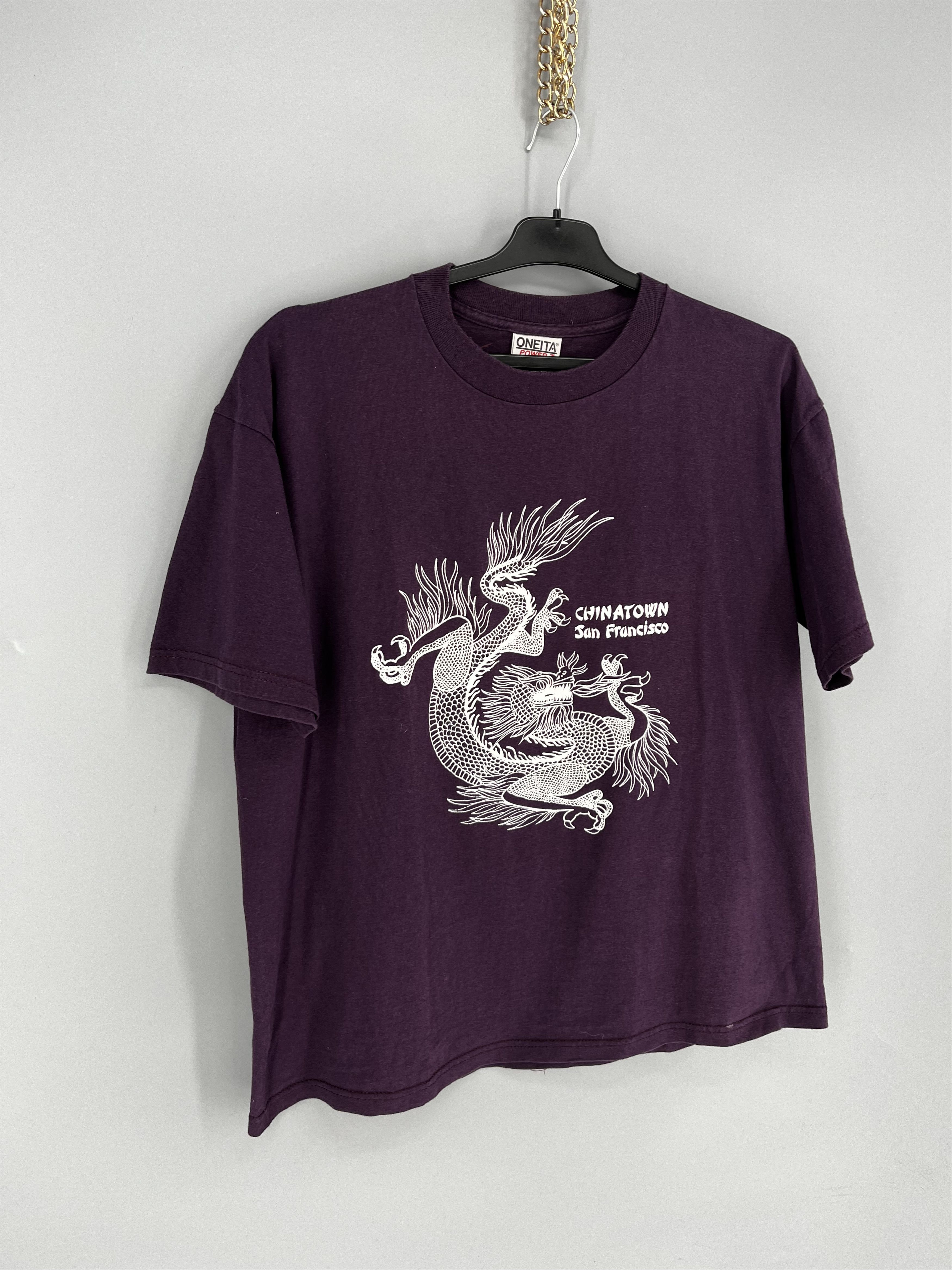 Other Vintage Y2k Washed AvantGarde Tribal Tee Dragon Streetwear L Size US L / EU 52-54 / 3 - 2 Thumbnail