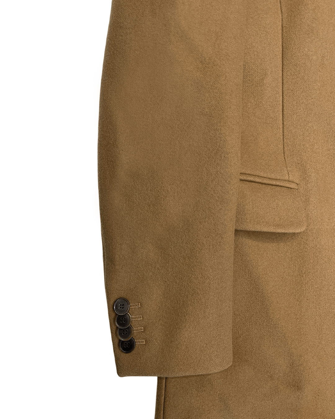 Acne Studios Acne Studios Single-Breasted Wool Coat Camel Size US S / EU 44-46 / 1 - 7 Thumbnail
