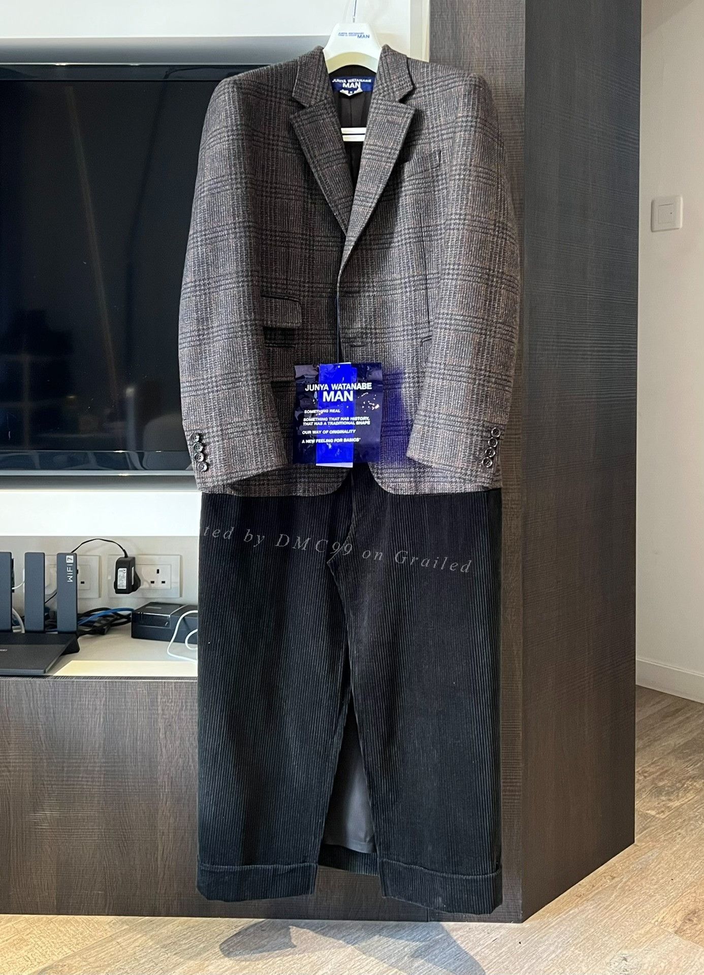 Junya Watanabe Junya Watanabe FW24 Men's Runway Patchwork Coat Size US S / EU 44-46 / 1 - 1 Thumbnail