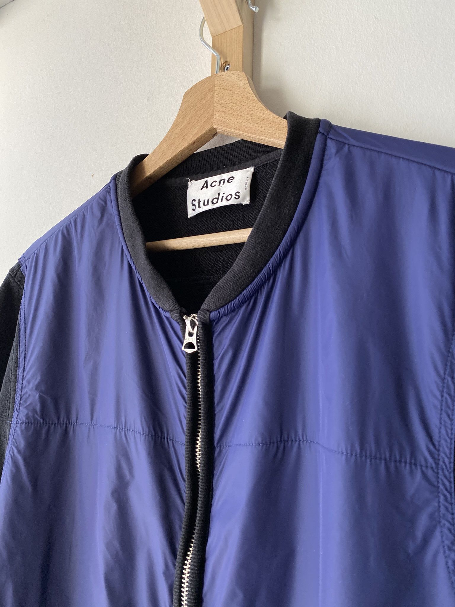 Acne Studios 48/M - Cotton/Nylon Bomber Zip Jacket Size US M / EU 48-50 / 2 - 7 Thumbnail