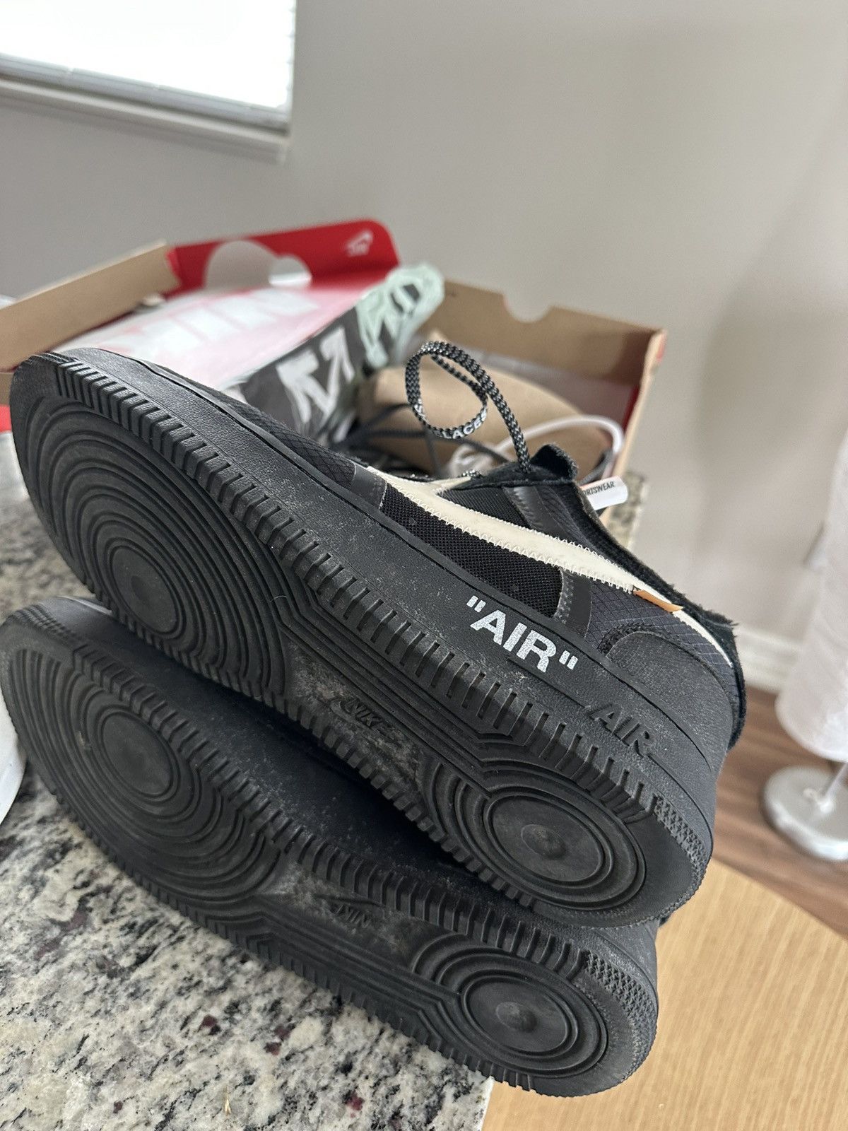 Nike × Off-White Nike Off White Air Force Size US 11.5 / EU 44-45 - 8 Thumbnail