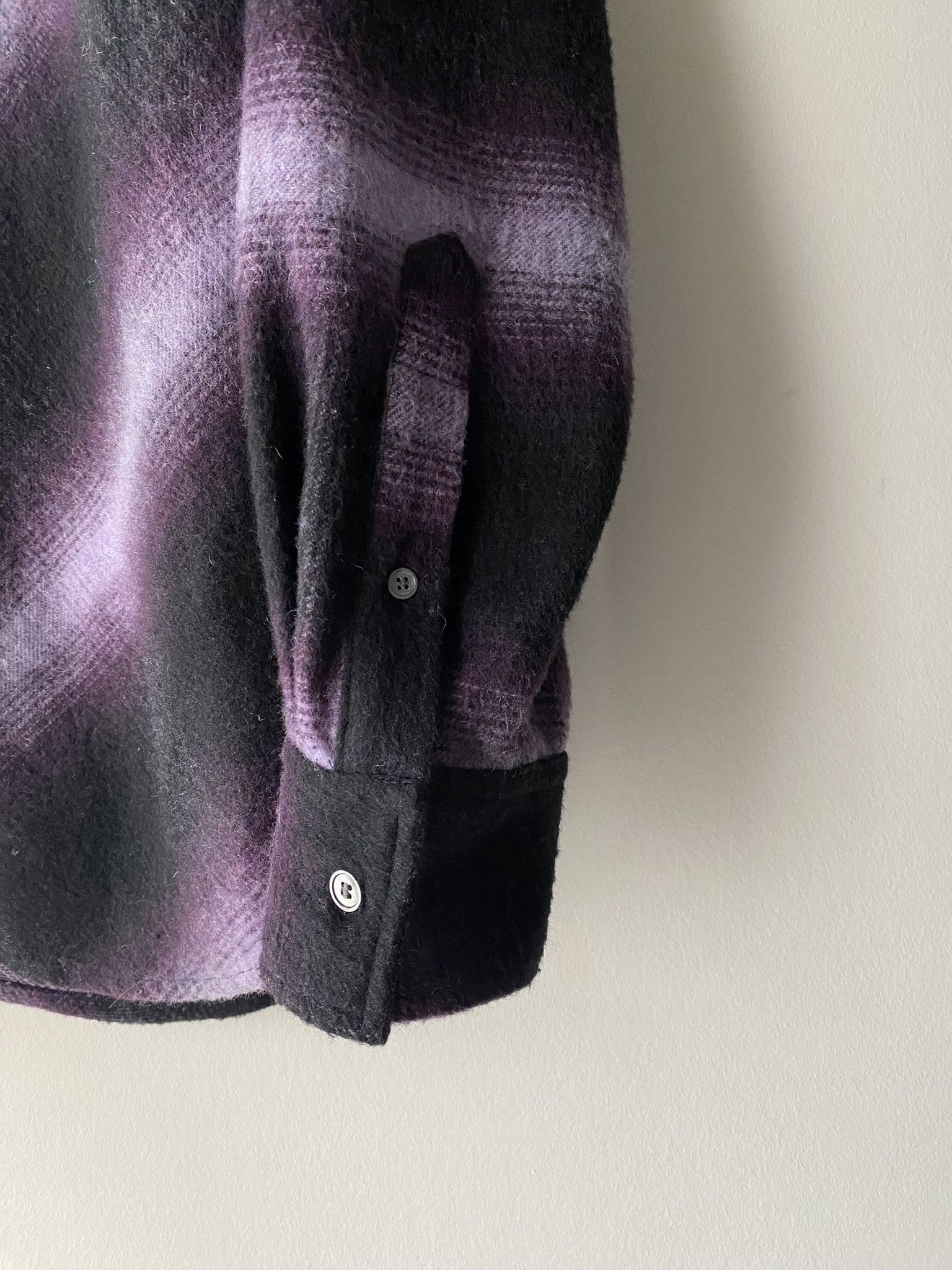 Acne Studios 48/M - Nico Bias Flannel Shirt Size US M / EU 48-50 / 2 - 10 Thumbnail