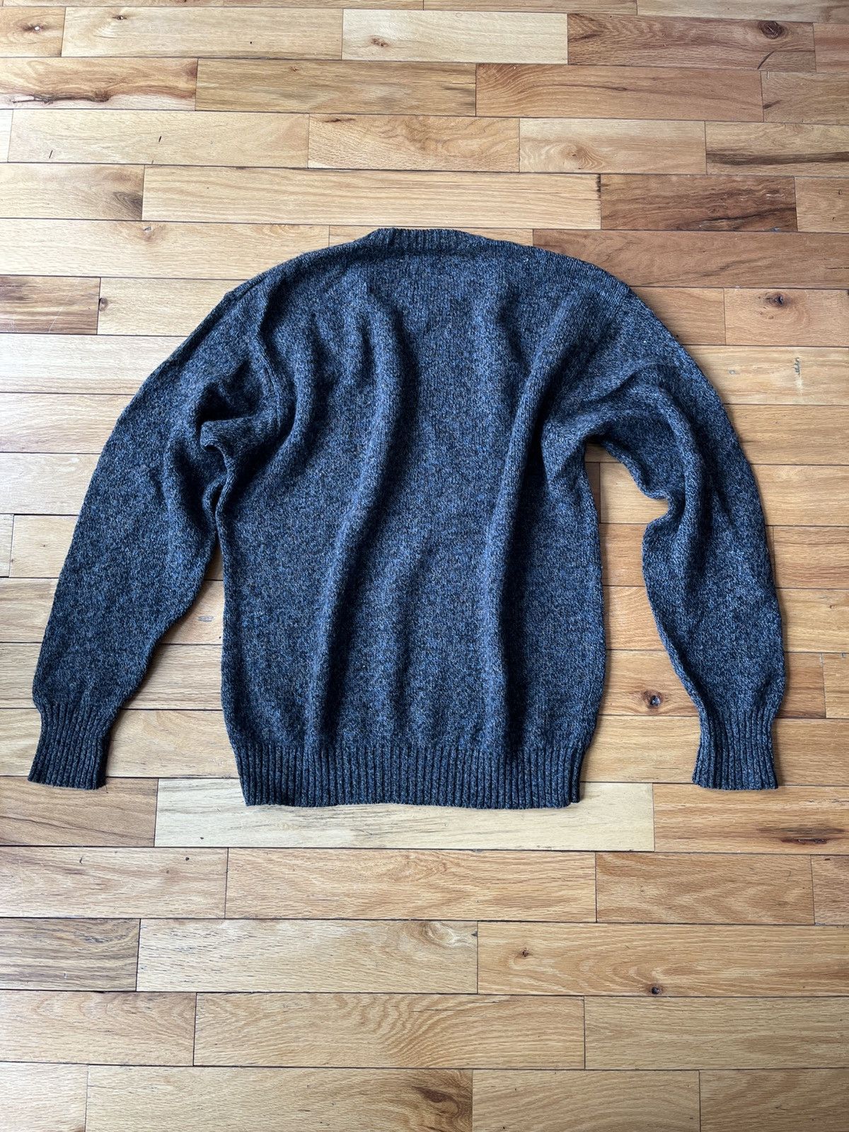 Pendleton Shetland Virgin Wool Crewneck Sweater Size US L / EU 52-54 / 3 - 3 Thumbnail