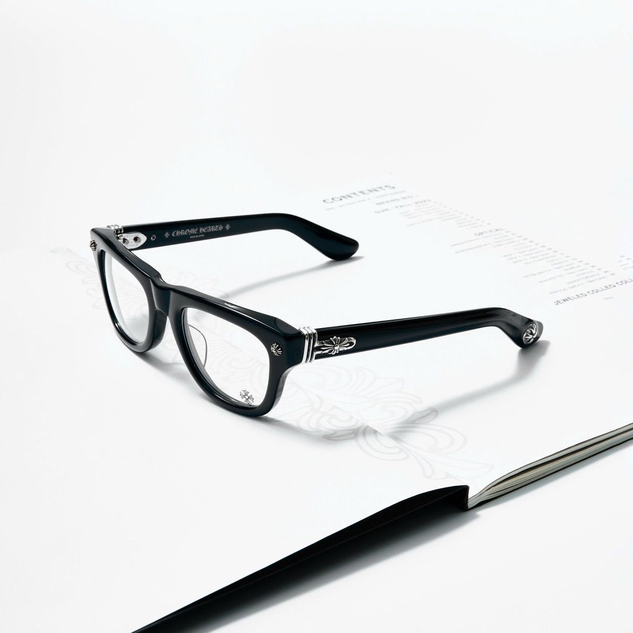 Chrome Hearts CHROME HEARTS TRITITSAGAIN BLACK GLASSES Size ONE SIZE - 1 Thumbnail