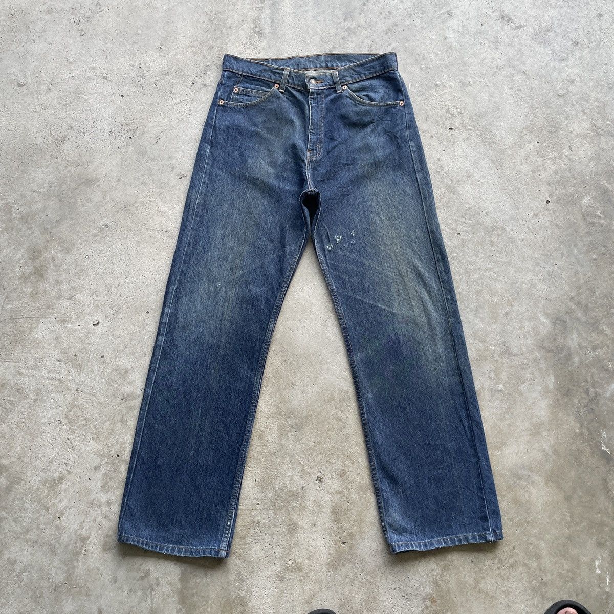 Levi's Vintage Clothing Vintage Levi’s Orange Tag Jeans Faded Denim Pants W32x31.5 Size US 32 / EU 48 - 1 Thumbnail