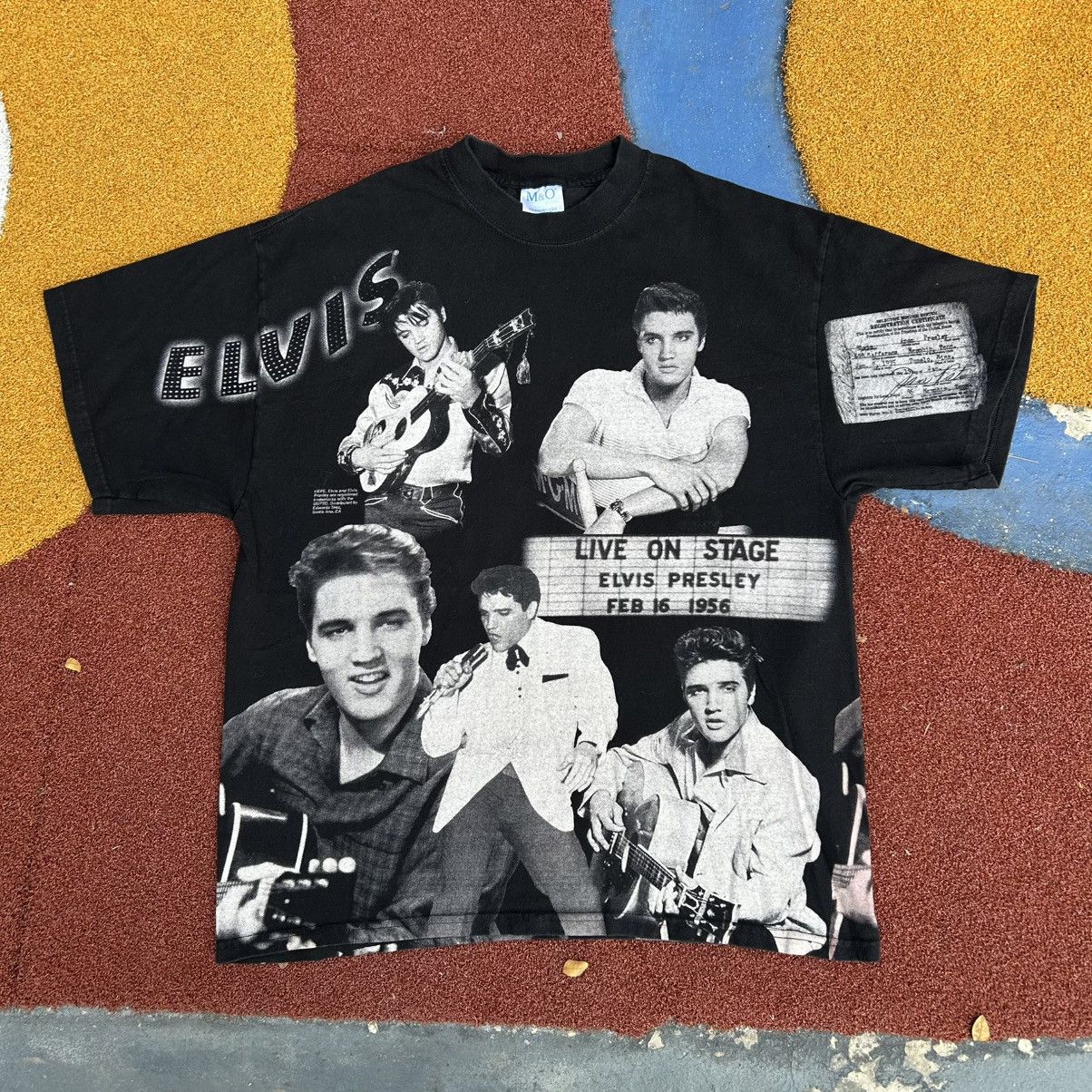 Band Tees Elvis Presley vintage Size US XL / EU 56 / 4 - 1 Thumbnail