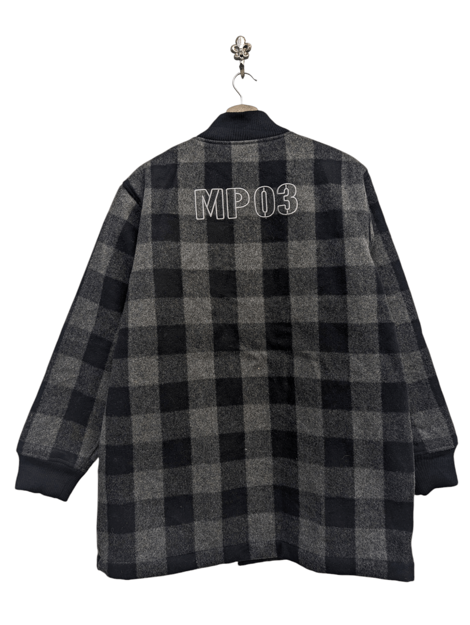 Japanese Brand MINOR PROBLEM CHECK PLAID TARTAN SNAP BUTTON JACKET Size US M / EU 48-50 / 2 - 2 Thumbnail