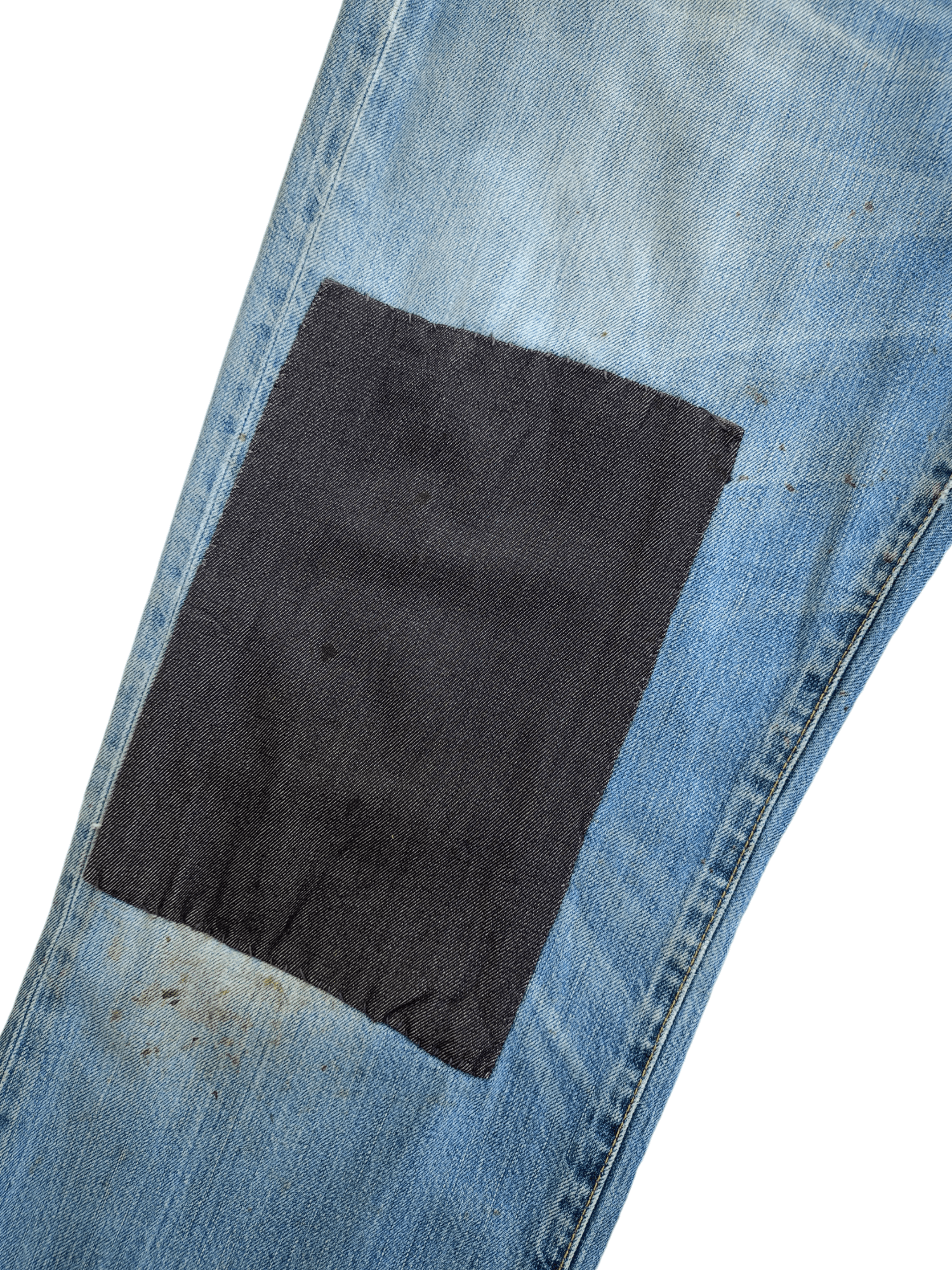 Uniqlo × Vintage UJ Patch Work Distressed Vintage Men's Jean Size US 36 / EU 52 - 6 Thumbnail