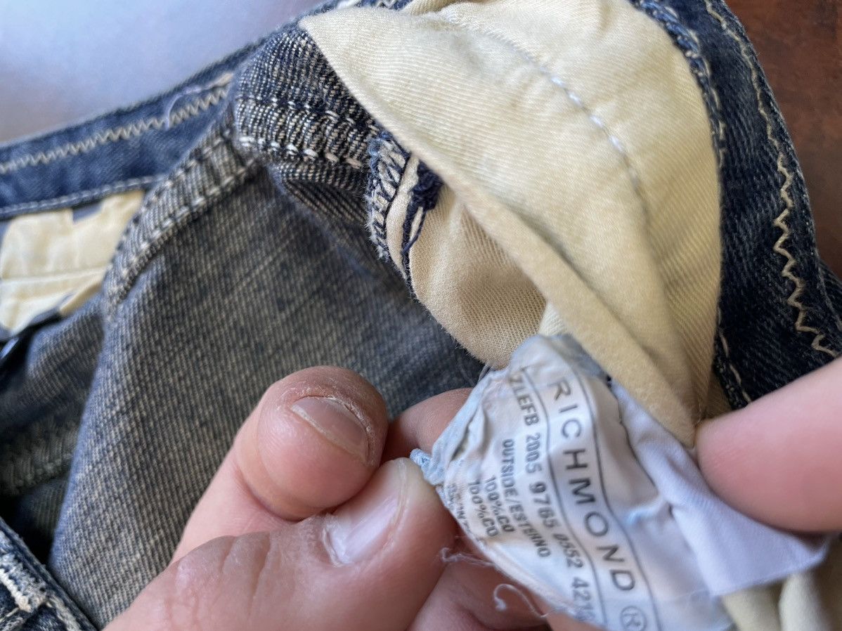 If Six Was Nine × Richmond Denim Richmond Denim Distressed Flare Jeans pants chrome hysteric Size US 31 - 7 Thumbnail