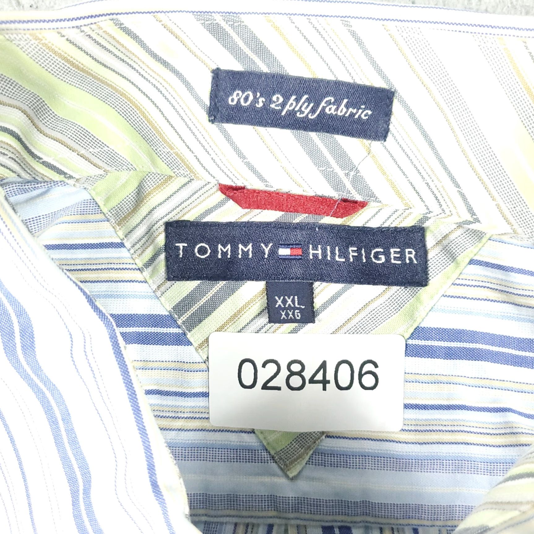 Tommy Hilfiger Tommy Hilfiger Shirt Mens 2XL Blue Striped Button-Up Long Sleeve Casual Brand: Tommy Hilfiger Shirt Mens 2XL Blue Striped Button-Up Long Sleeve Size US XXL / EU 58 / 5 - 7 Thumbnail