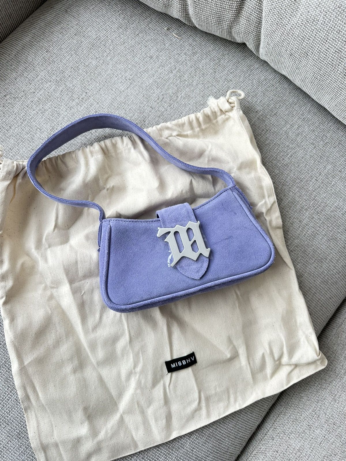 Misbhv Misbhv suede handbag Size ONE SIZE - 3 Thumbnail