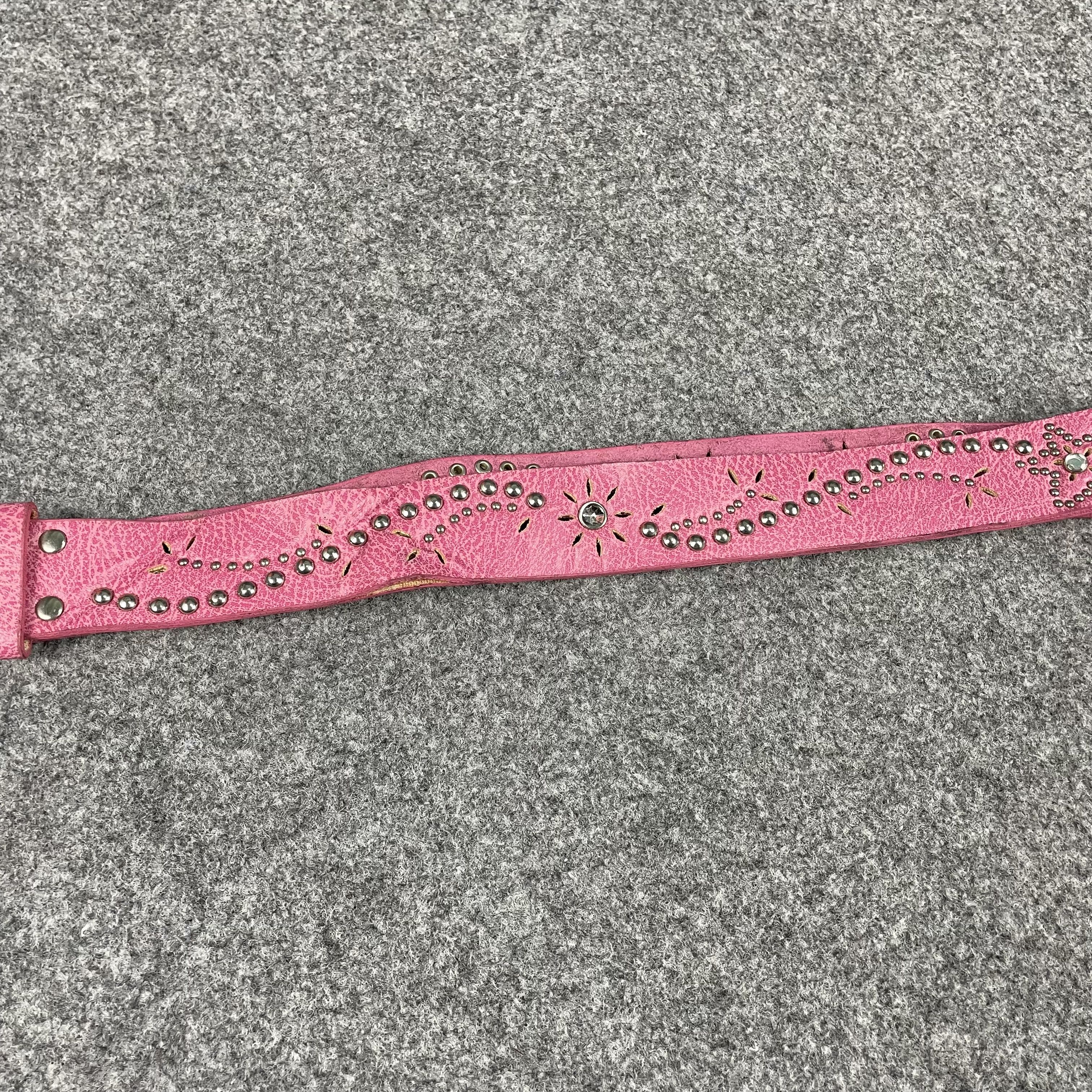 Japanese Brand Y2K leather studded belts Size ONE SIZE - 3 Thumbnail