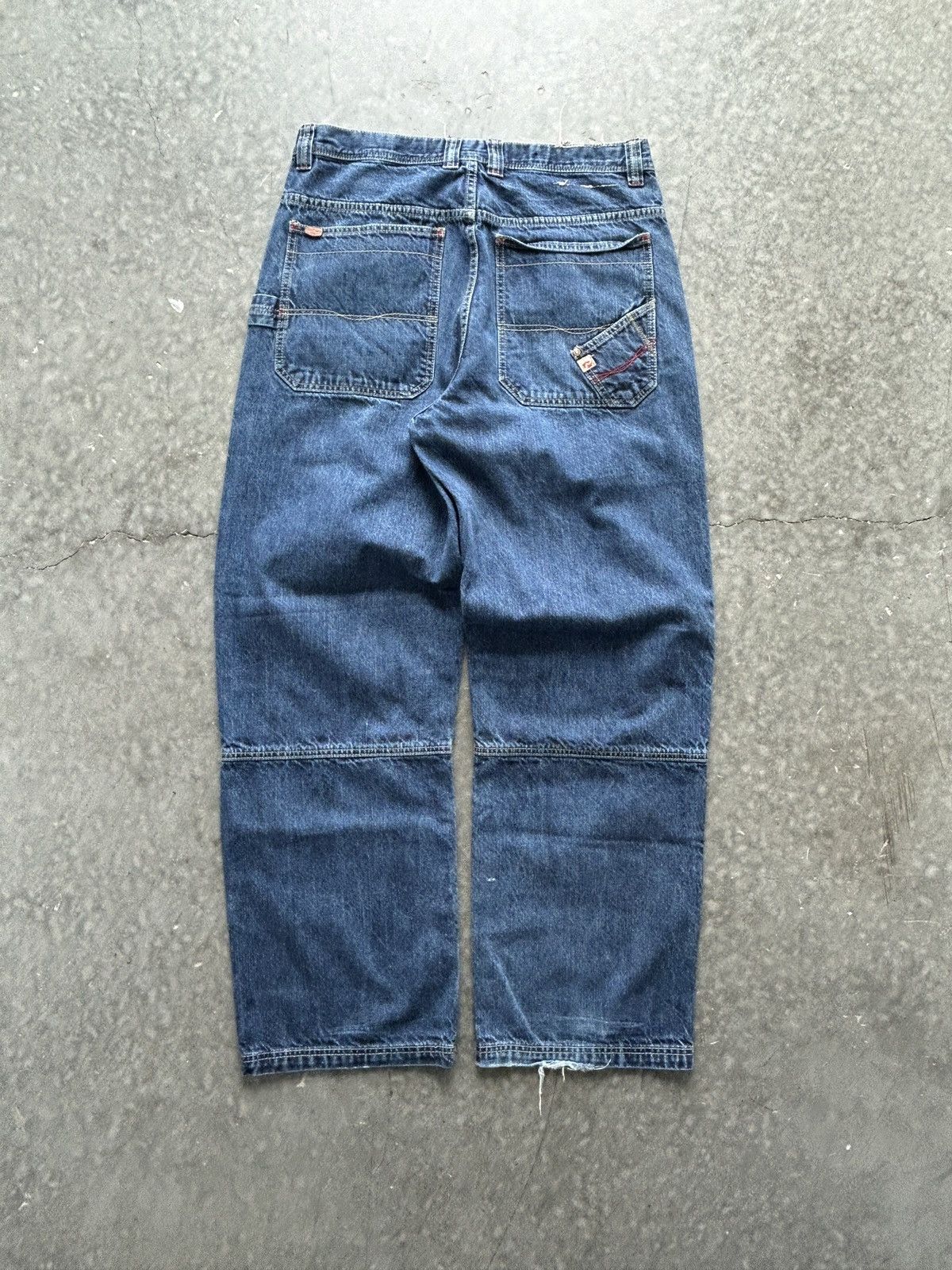 Pepe Jeans Vintage Y2K Pepe Jeans Double Knee Jeans Baggy Fit Size US 36 / EU 52 - 6 Thumbnail