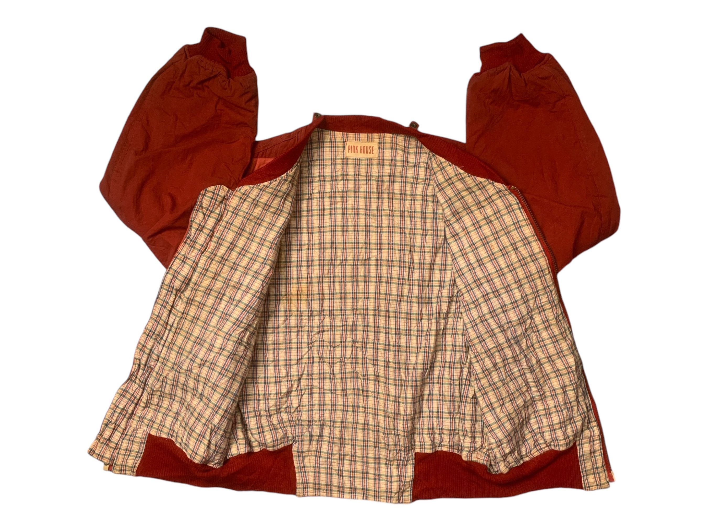 Pink House Rare Design Vintage Pink House Patchwork Bombers Jacket Size US M / EU 48-50 / 2 - 3 Thumbnail