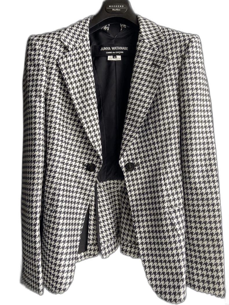 Junya Watanabe Junya Watanabe Houndstooth Runway Blazer - dmc Size M / US 6-8 / IT 42-44 - 1 Thumbnail