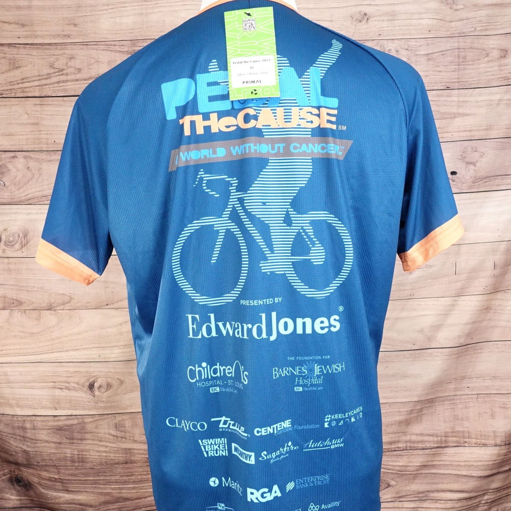 Vintage PRIMAL MENS SHIRT Short Sleeve T SHIRT NWT Pedal for the Cause 2022 Blue Size L NEW! Size US L / EU 52-54 / 3 - 6 Thumbnail