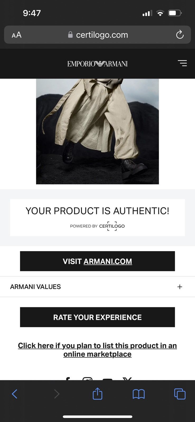 Emporio Armani Emporio Armani Cashmere Wool Blend Cardigan Cape Size US L / EU 52-54 / 3 - 9 Thumbnail