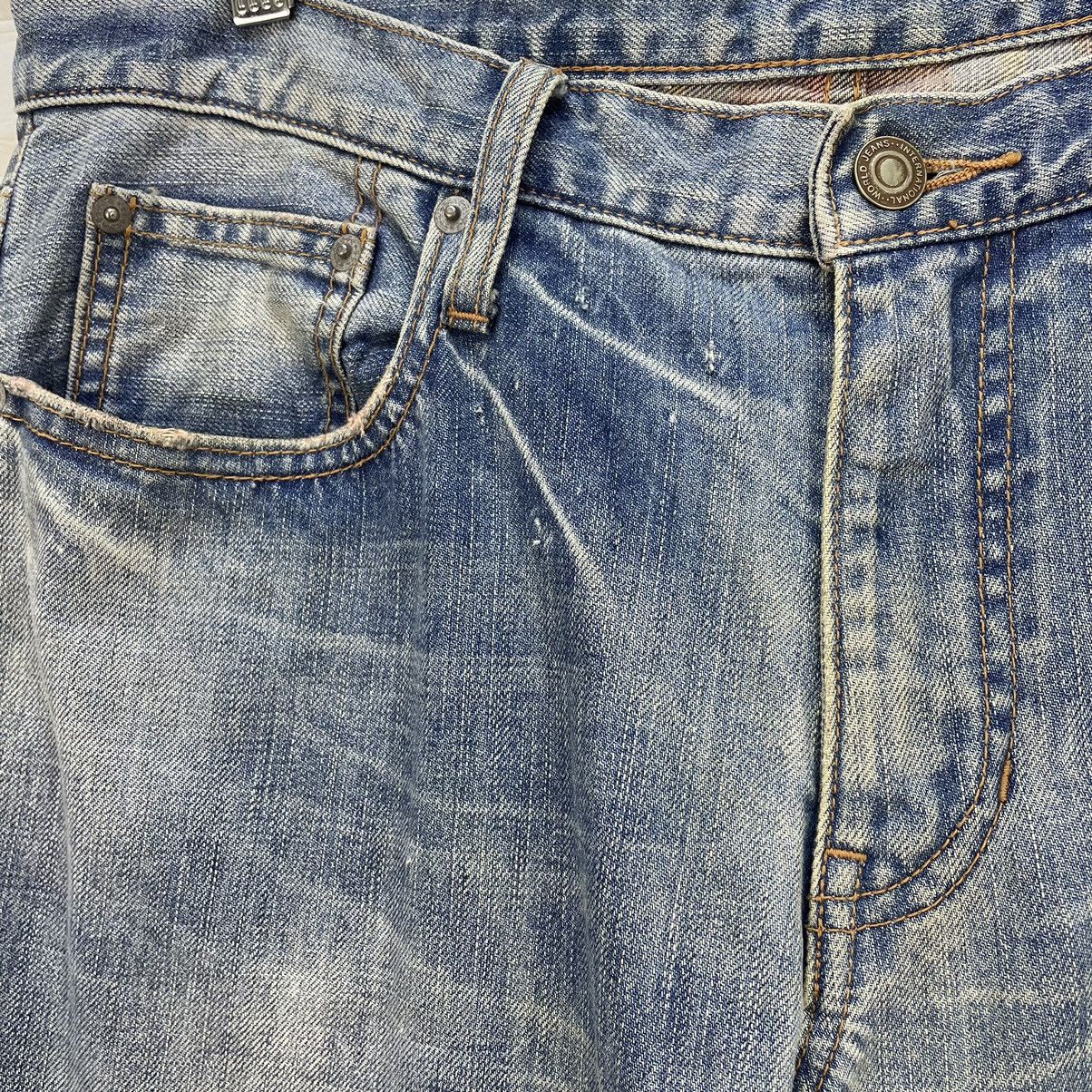 14th Addiction 🔥Takeo Kikuchi Distressed Jeans Size US 34 / EU 50 - 8 Thumbnail