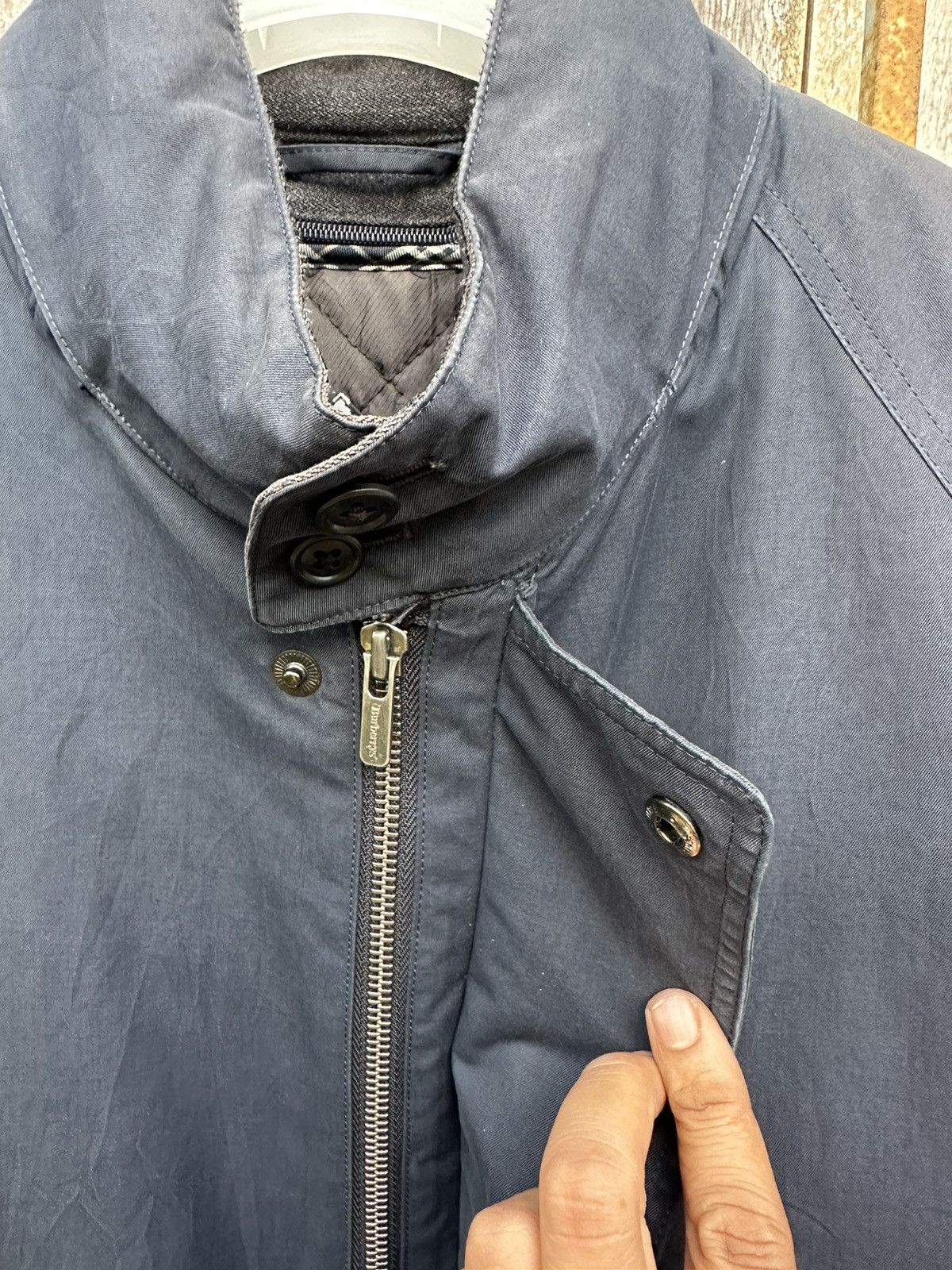 Burberry Prorsum Vintage Burberry Prorsum Faded Washed Winter Jacket Z13 Size US L / EU 52-54 / 3 - 11 Thumbnail