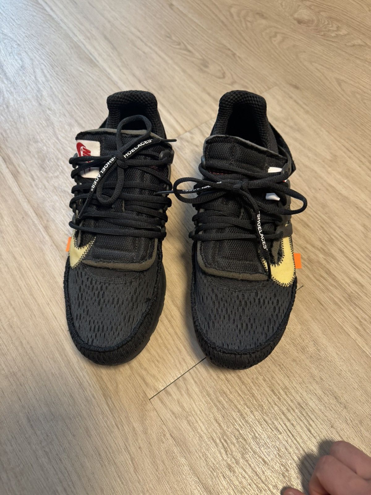 Nike × Off-White Nike x Off-White Air Presto Black – US 9 Size US 9 / EU 42 - 1 Thumbnail