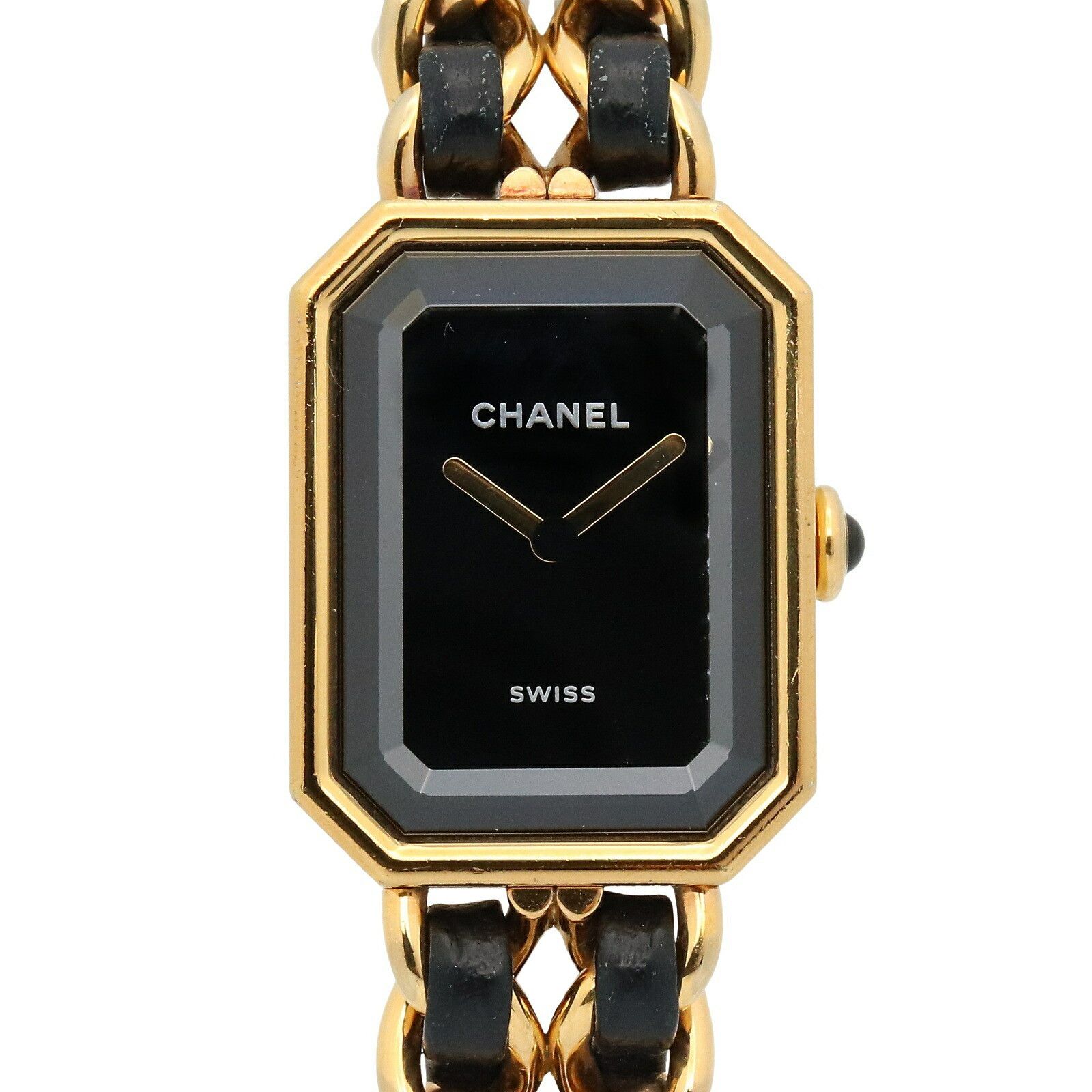 Chanel Chanel Chanel Premiere Original Edition Gold Plated Quartz Metal Quartz H6951 DUTY FREE for USA Size ONE SIZE - 1 Thumbnail