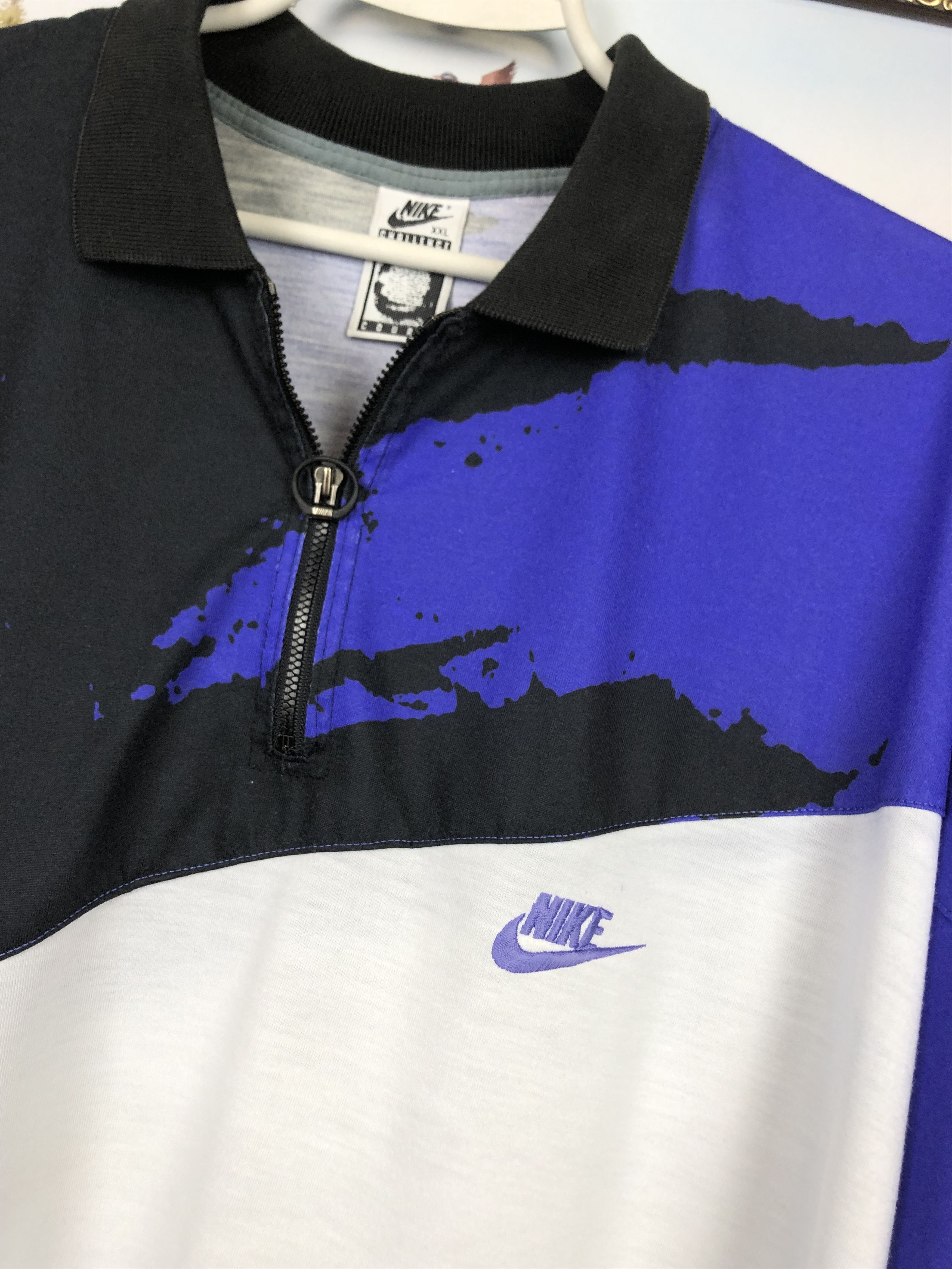 Nike Vintage Nike French Open Agassi Tennis Shirt Player Version Size US XXL / EU 58 / 5 - 3 Thumbnail