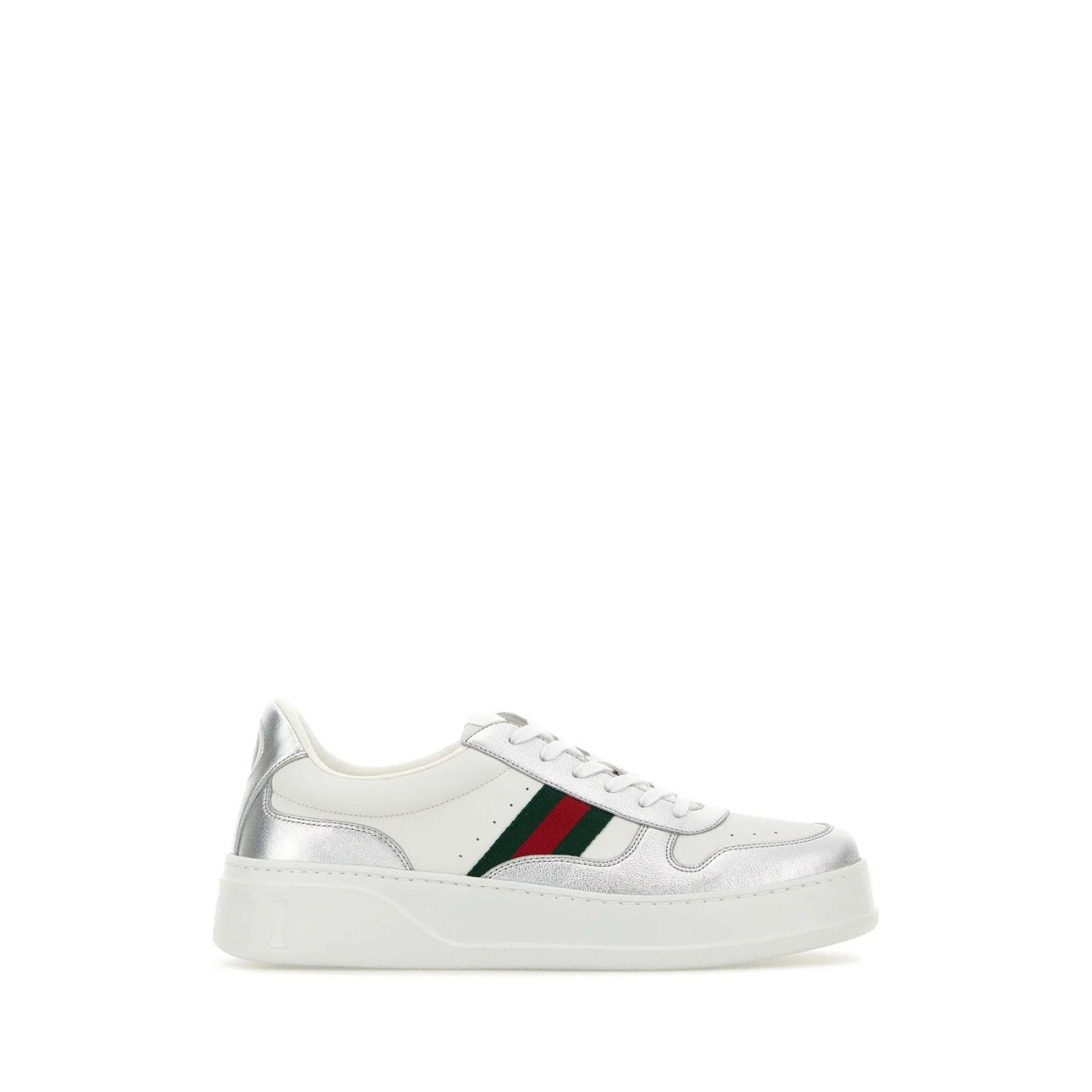 Gucci GUCCI Two-Tone Leather Sneakers New & Authentic (Men's size: Size US 10 / EU 43 - 1 Thumbnail