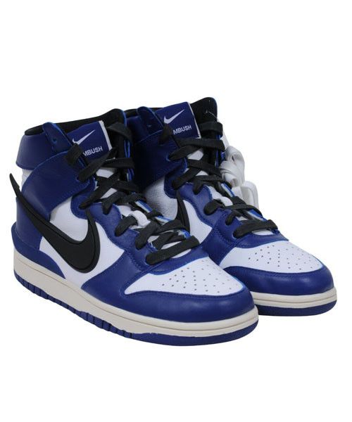Ambush Design × Nike Ambush Dunk High Top Sneakers Royal Blue Size US 6.5 / EU 39-40 - 1 Thumbnail