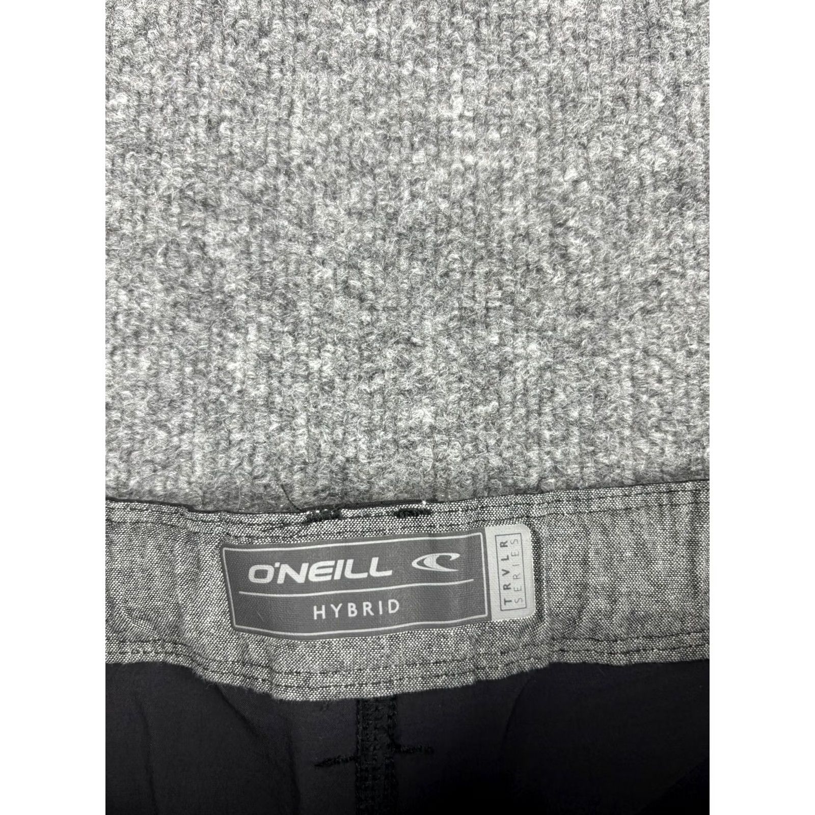 O'Neill O'Neill Shorts Mens 40 Black Hybrid Travel Series Cordura Zip Pockets Stretch Shirt? Size US 40 / EU 56 - 2 Thumbnail