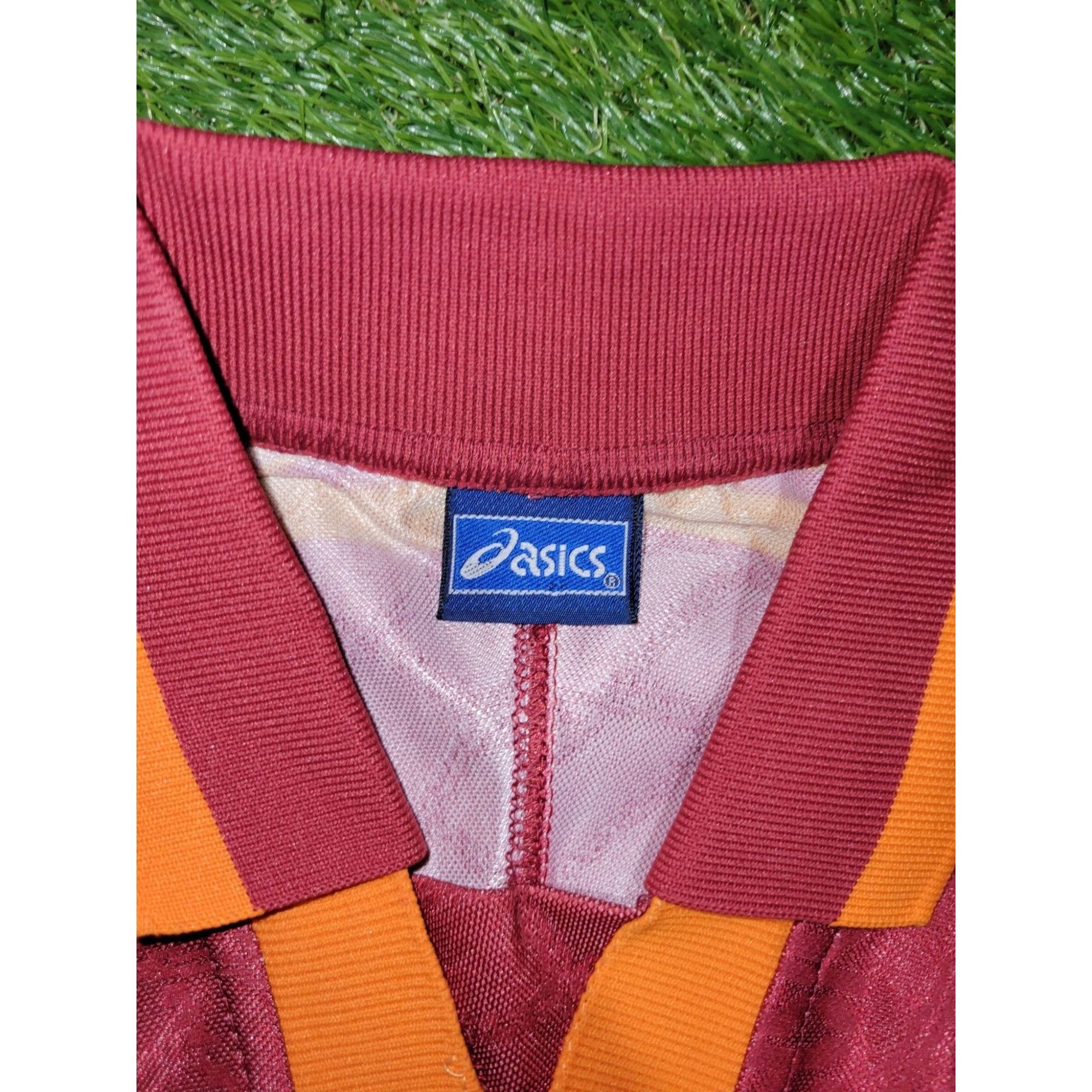 Asics Totti As Roma Asics 1995 1996 Home Soccer Jersey Maglia Shir Size US M / EU 48-50 / 2 - 5 Thumbnail