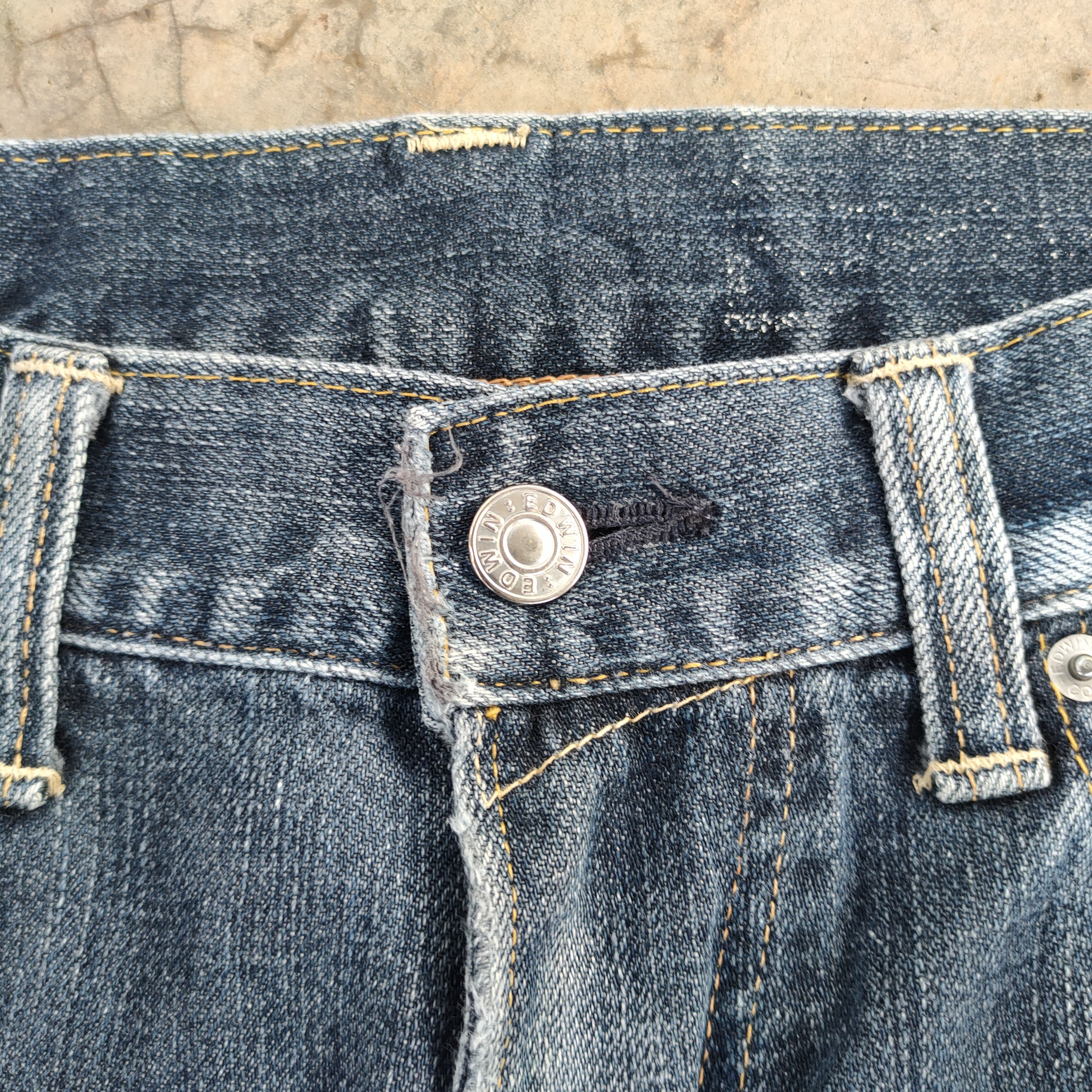 Edwin Edwin vintage faded jeans denim pants Size US 33 - 5 Thumbnail