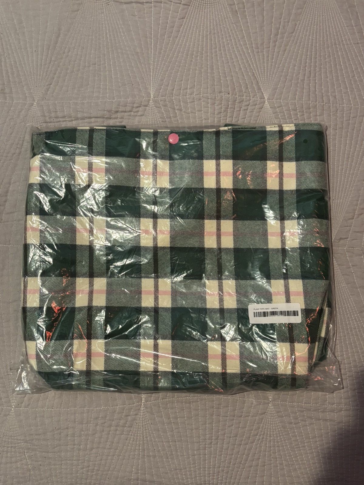 Golf Wang Plaid Tote Bag Size ONE SIZE - 1 Thumbnail