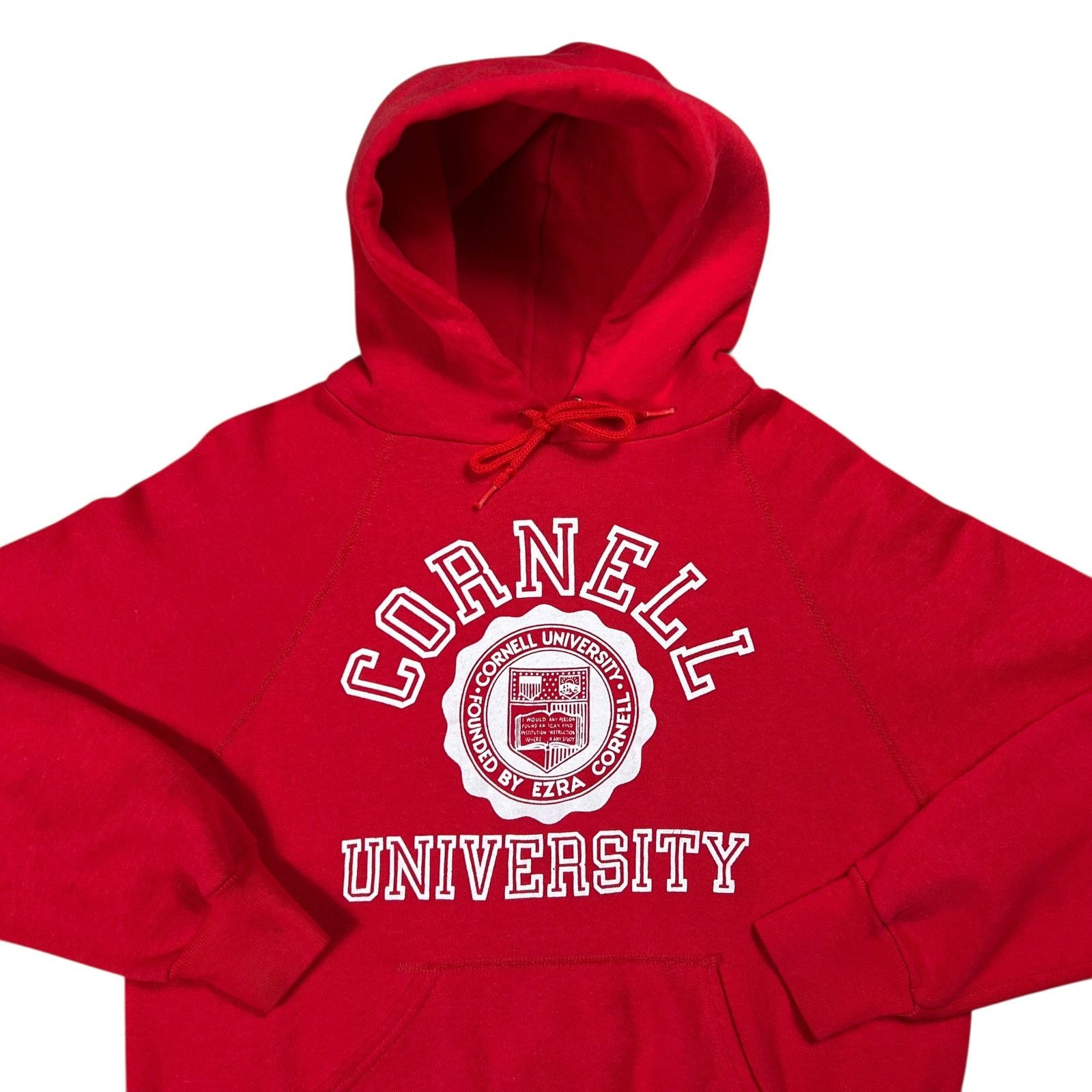 Vintage 1970s Cornell University seal crest Ivy League hoodie Size US M / EU 48-50 / 2 - 2 Thumbnail