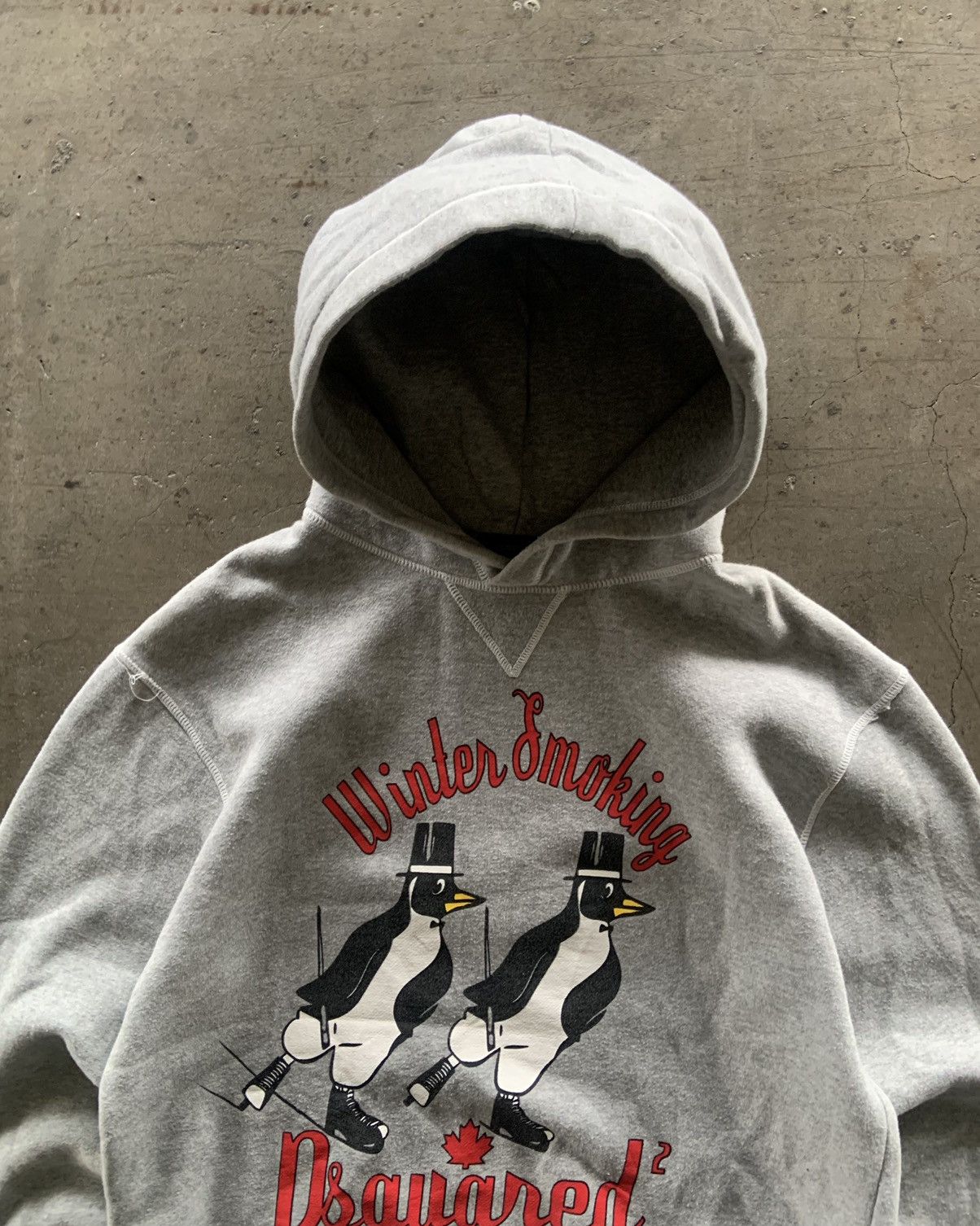 Japanese Brand × Vintage Dsquared2 Grey Hoodie Size US M / EU 48-50 / 2 - 3 Thumbnail