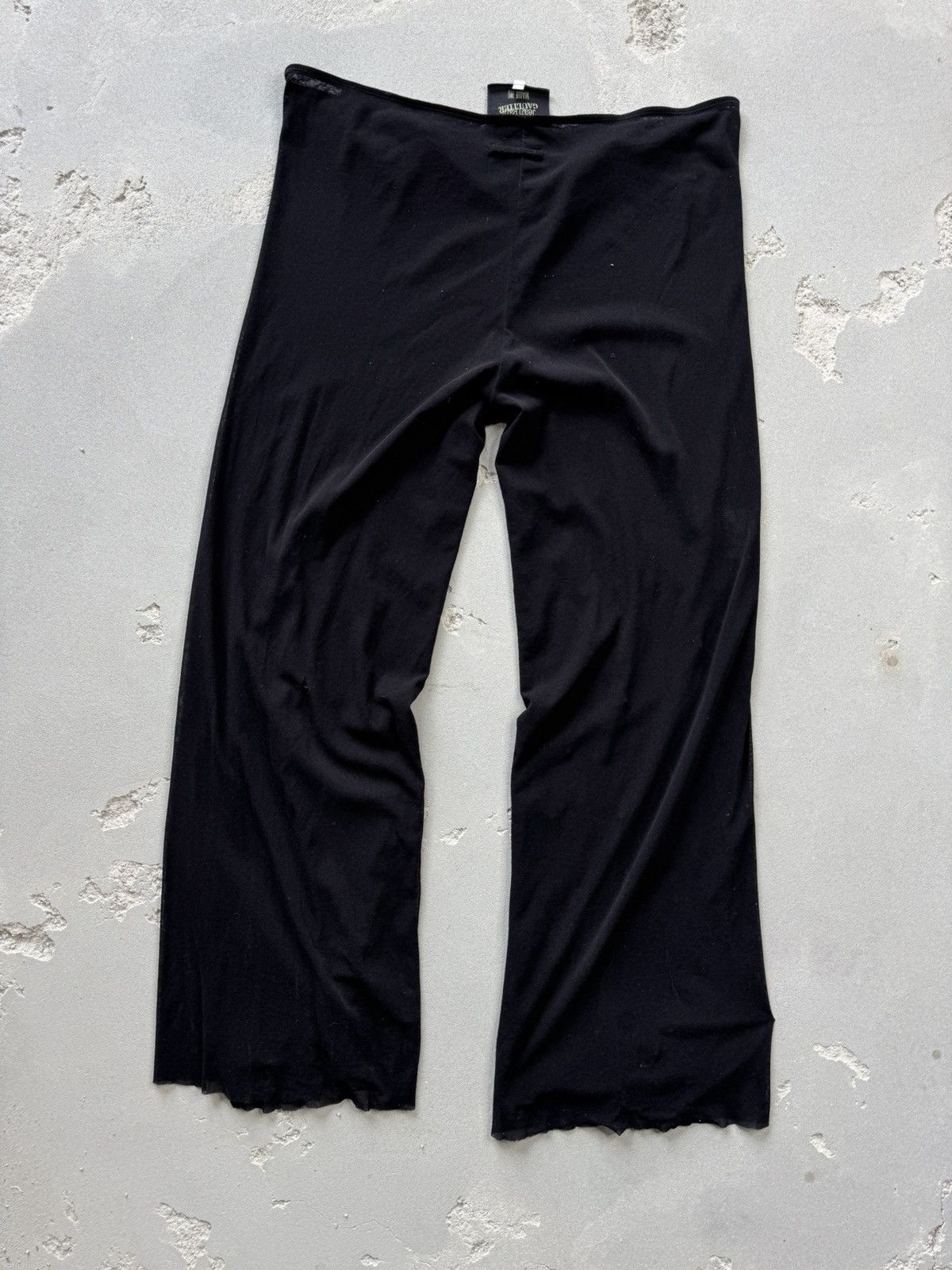 Jean Paul Gaultier × Vintage Jean Paul Gaultier Femme Wool Flared Pants Size 28" / US 6 / IT 42 - 4 Thumbnail