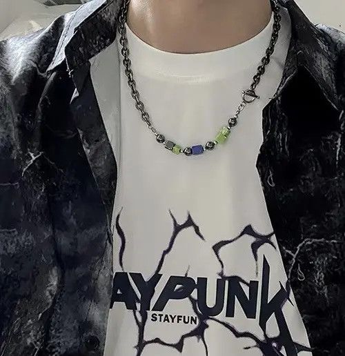 Designer × Vintage Retro punk necklace Size ONE SIZE - 4 Thumbnail