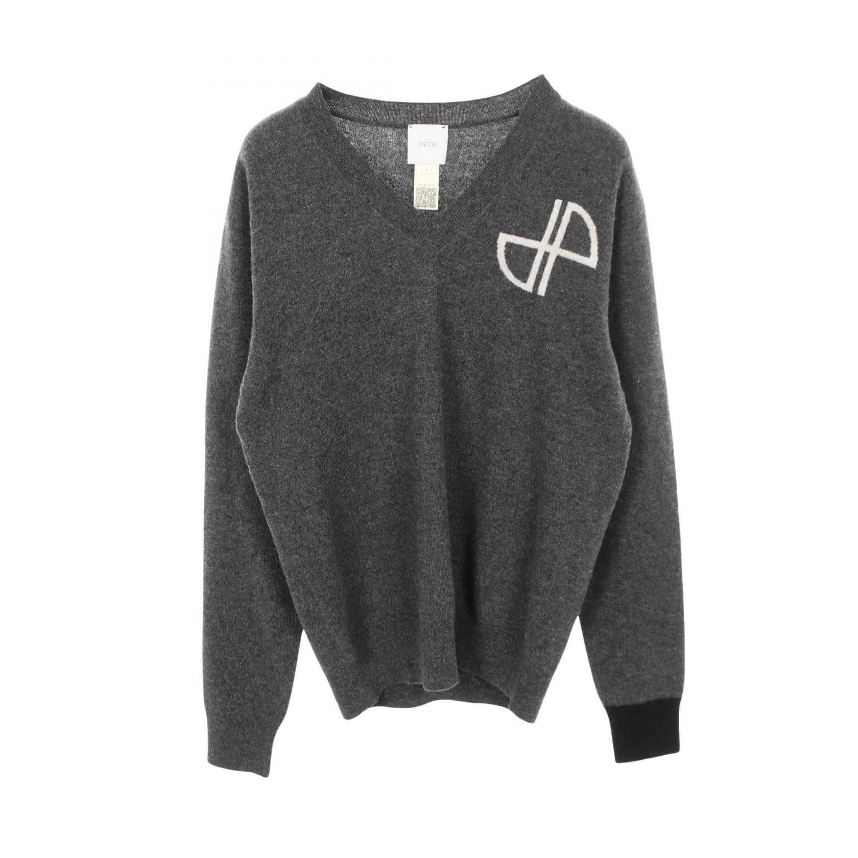 Other Other Patou Wool Knit Top Textile Tops 23A-KN132-8041 DUTY FREE for USA Size ONE SIZE - 1 Thumbnail