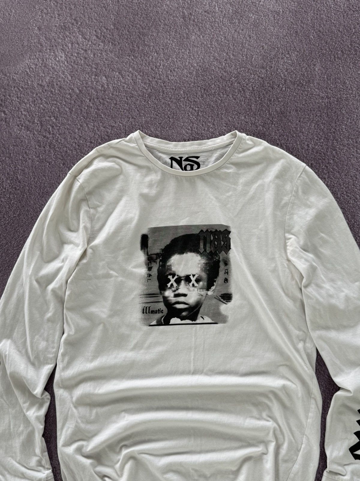 Nas NAS Rap/Hip-Hop 00s Streetwear Long Sleeve T-Shirt Size US M / EU 48-50 / 2 - 2 Thumbnail